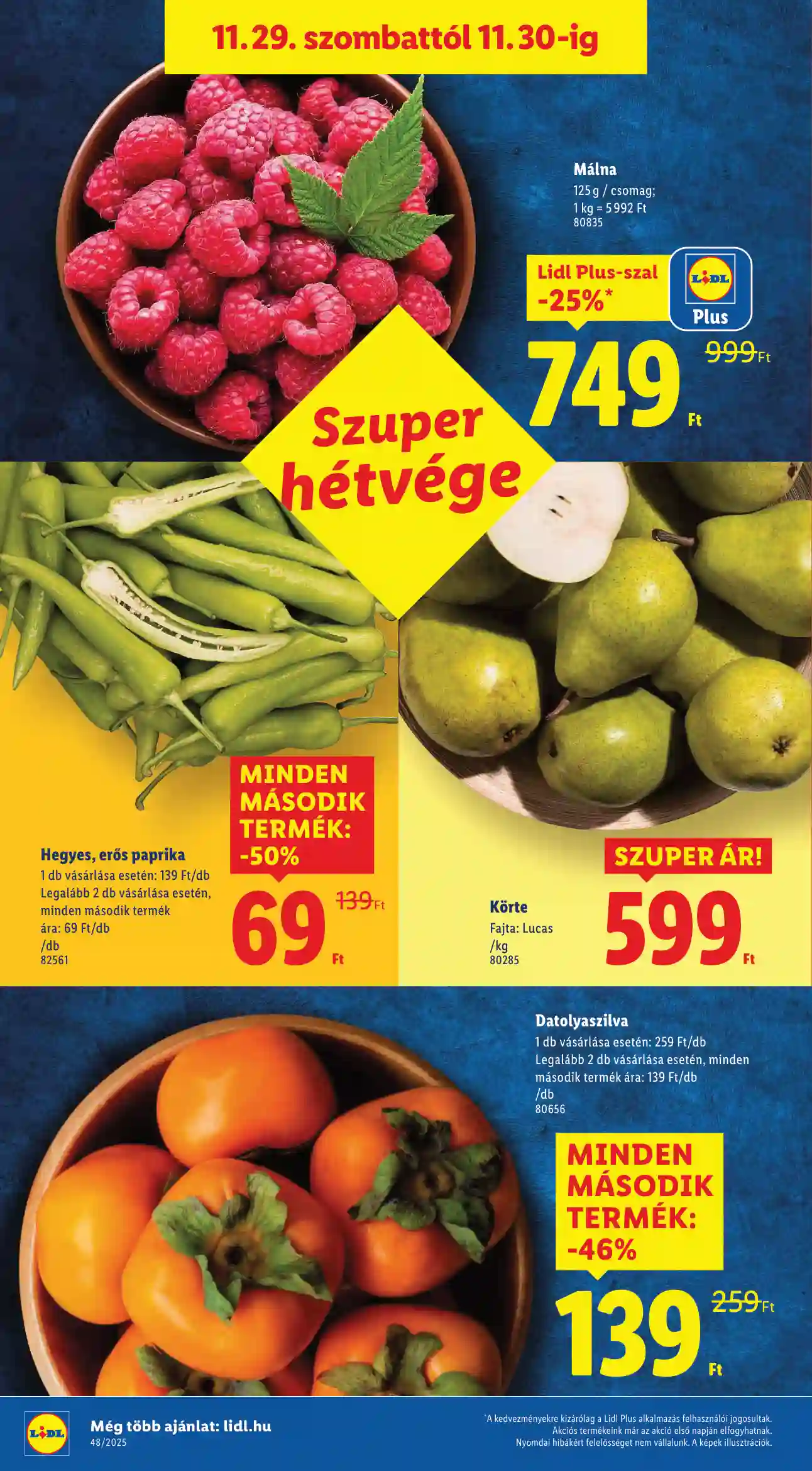 Lidl akciós újság 48. hét (Érvényes 11.27-től) (37 oldal)