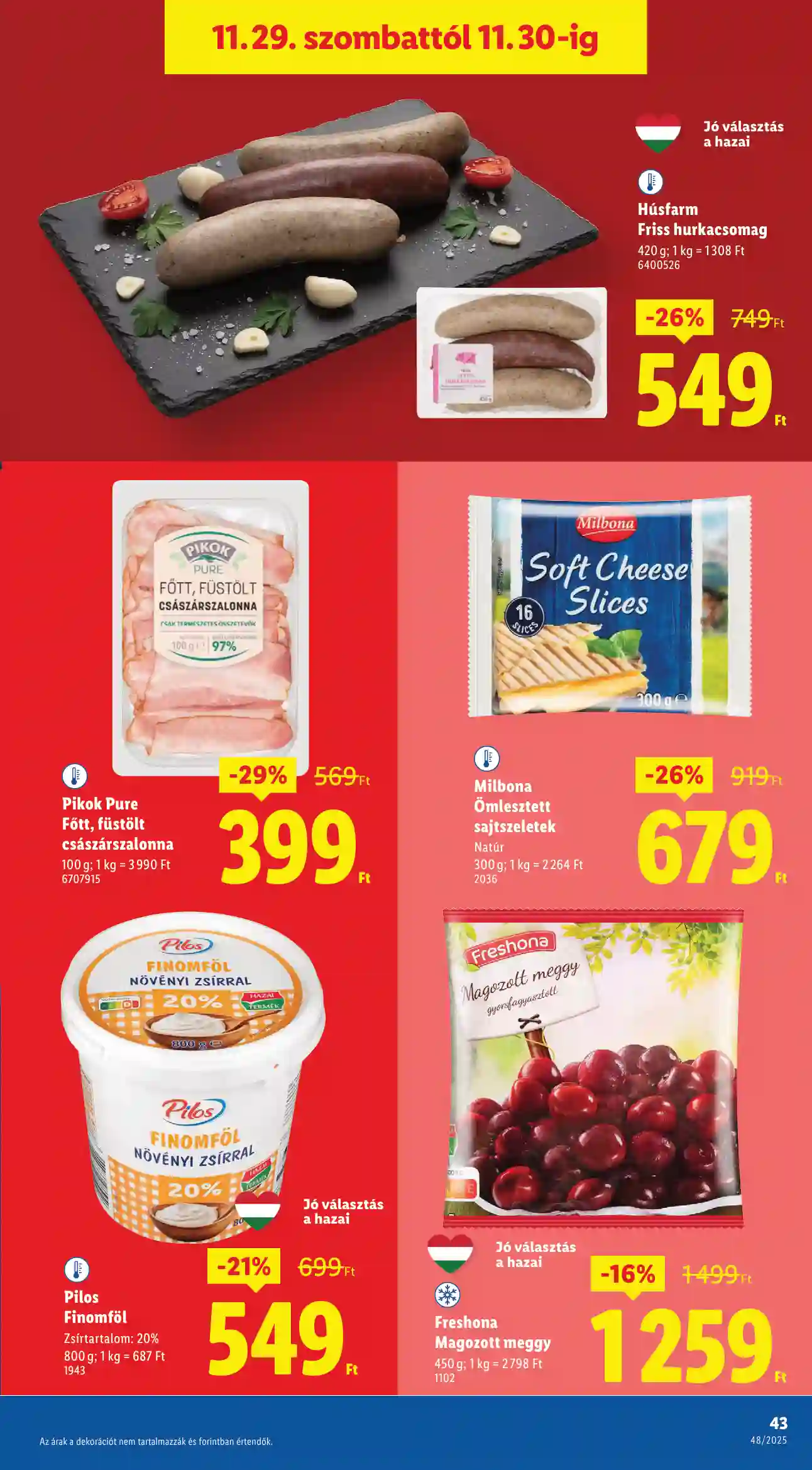 Lidl akciós újság 48. hét (Érvényes 11.27-től) (38 oldal)