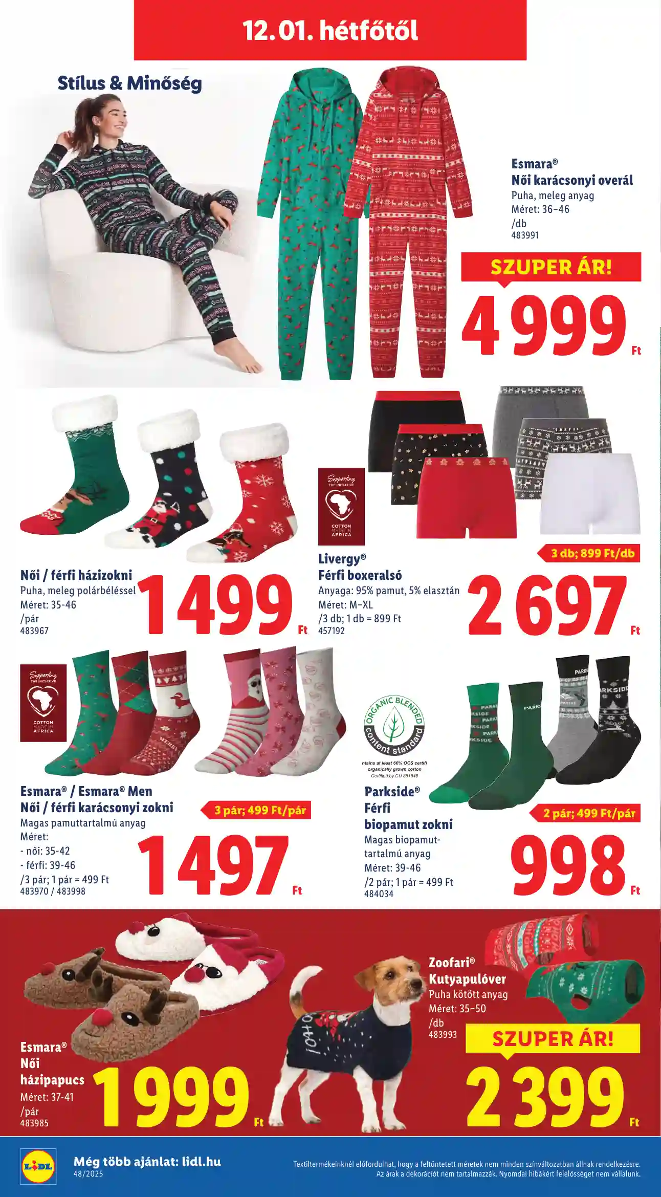 Lidl akciós újság 48. hét (Érvényes 11.27-től) (48 oldal)