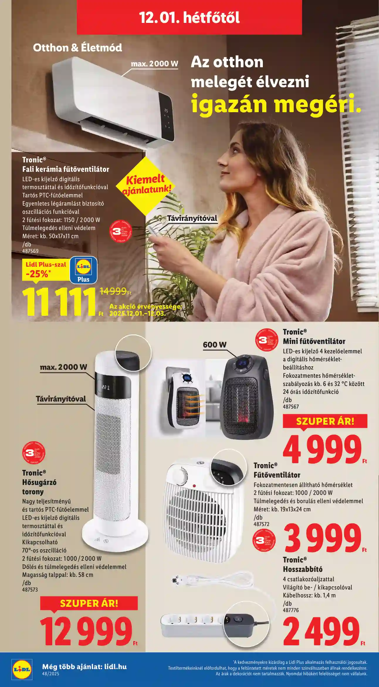Lidl akciós újság 48. hét (Érvényes 11.27-től) (50 oldal)
