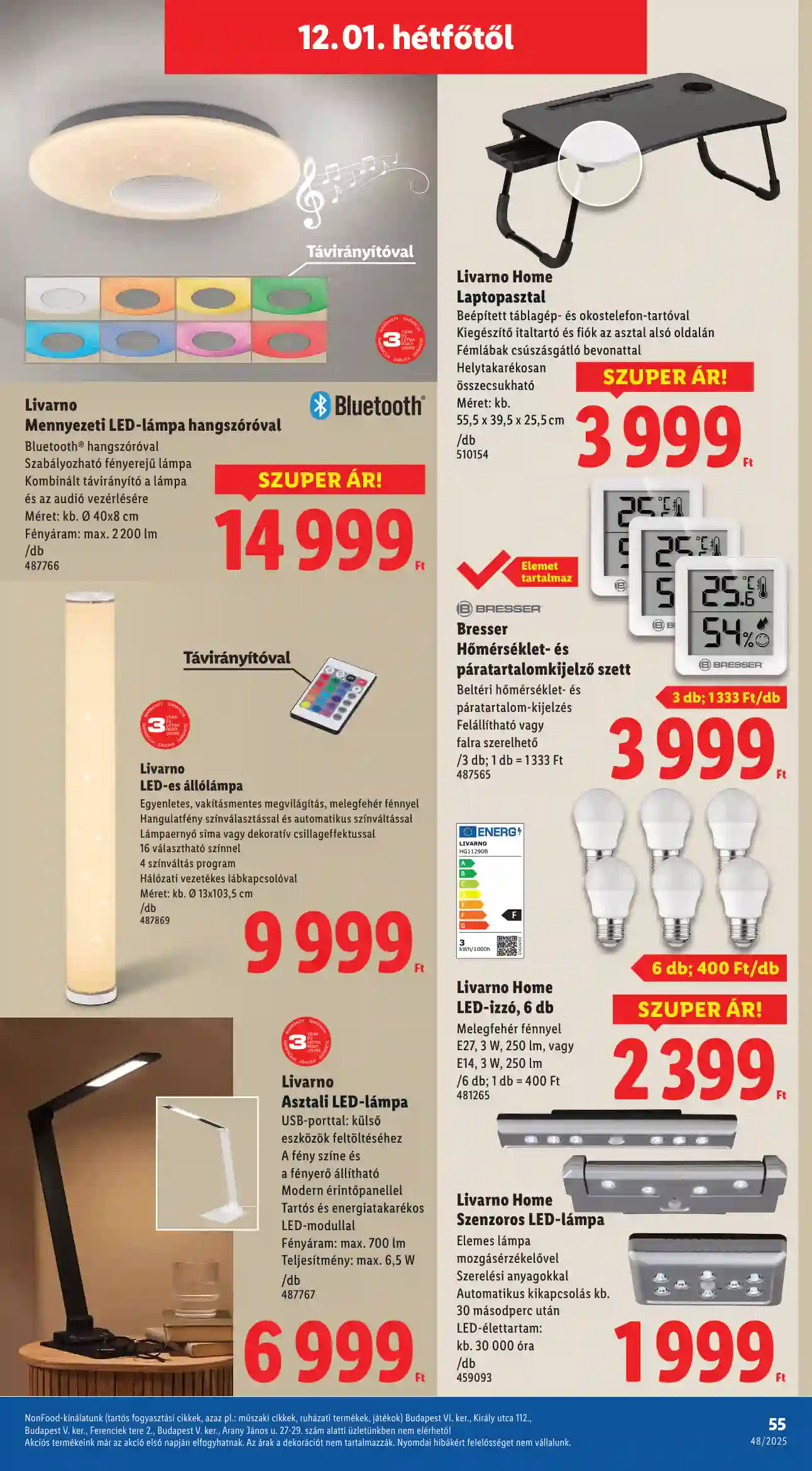 Lidl akciós újság 48. hét (Érvényes 11.27-től) (51 oldal)