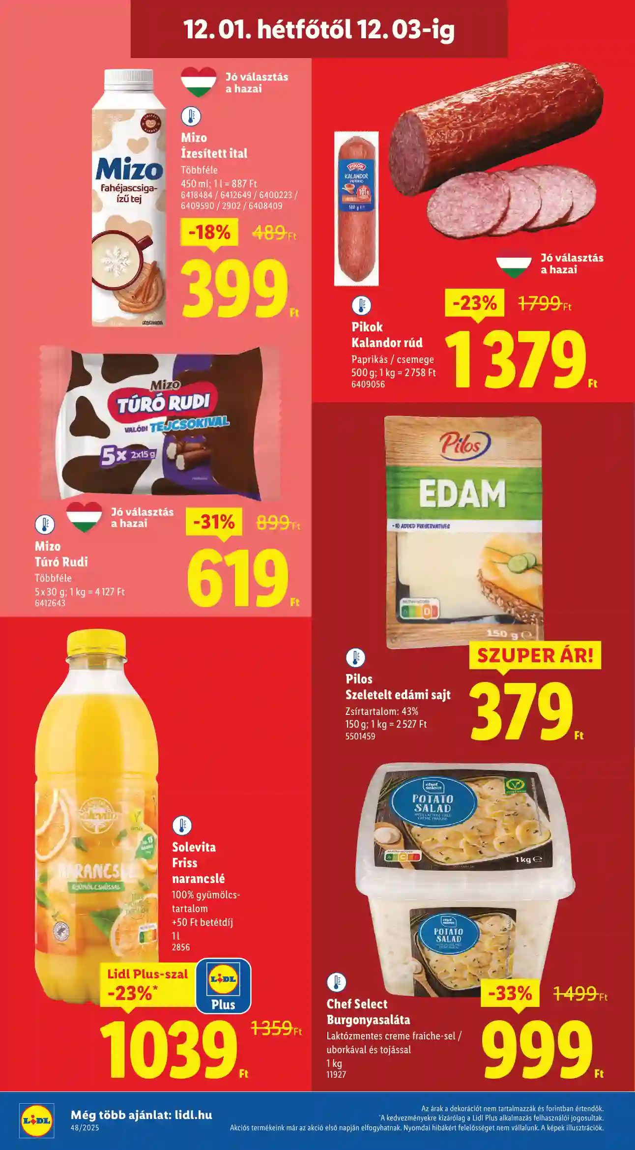Lidl akciós újság 48. hét (Érvényes 11.27-től) (54 oldal)