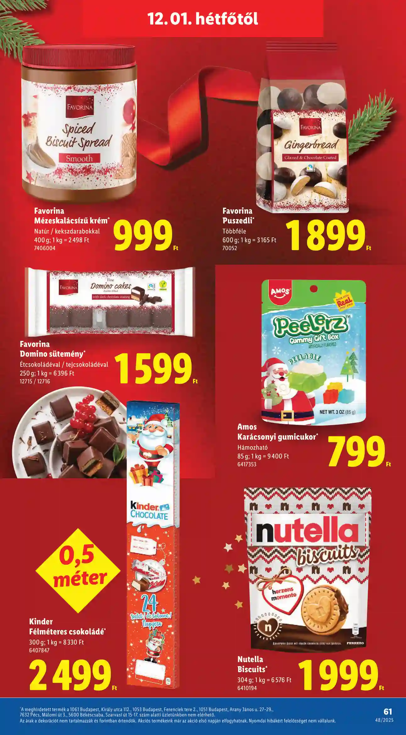 Lidl akciós újság 48. hét (Érvényes 11.27-től) (58 oldal)