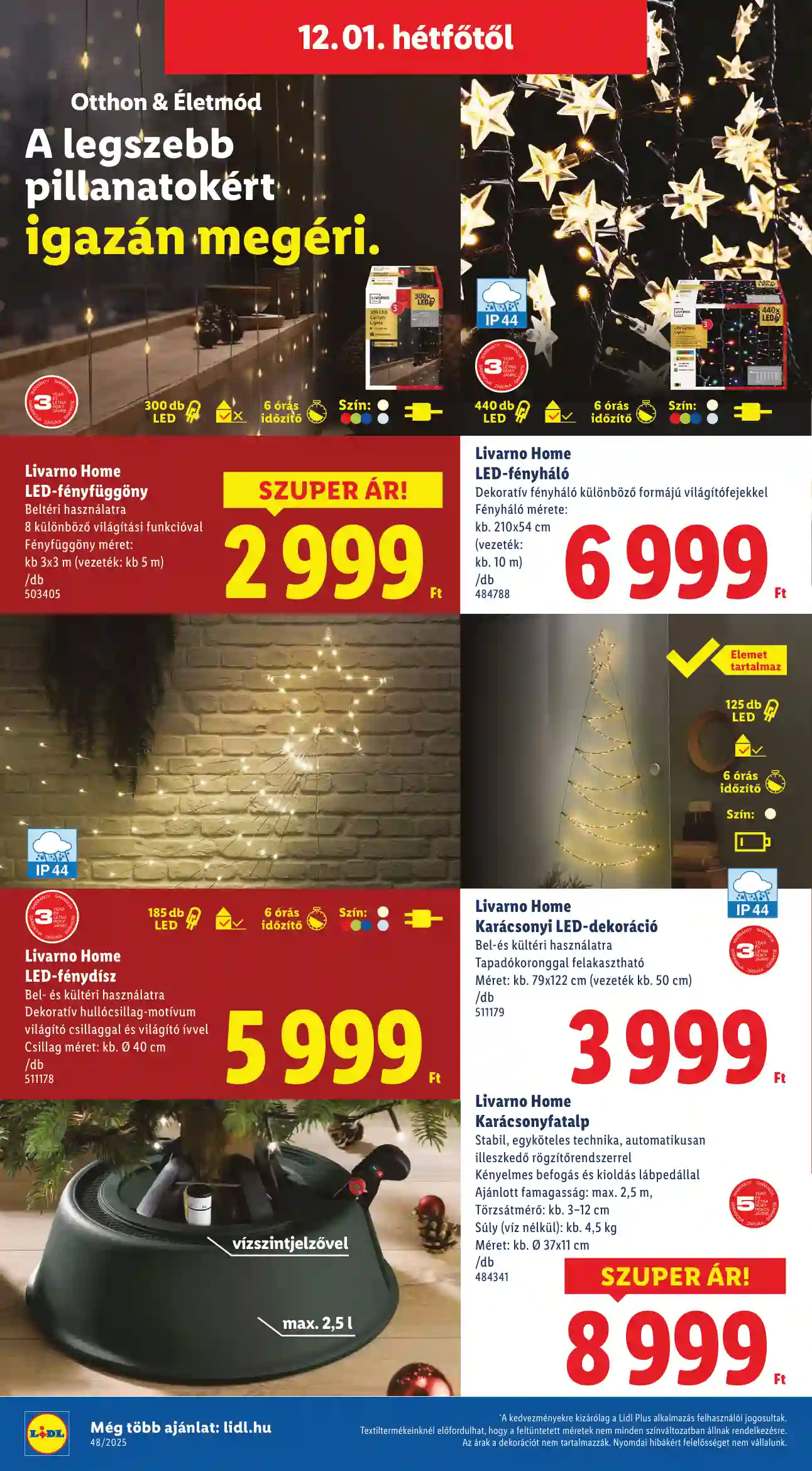 Lidl akciós újság 48. hét (Érvényes 11.27-től) (6 oldal)