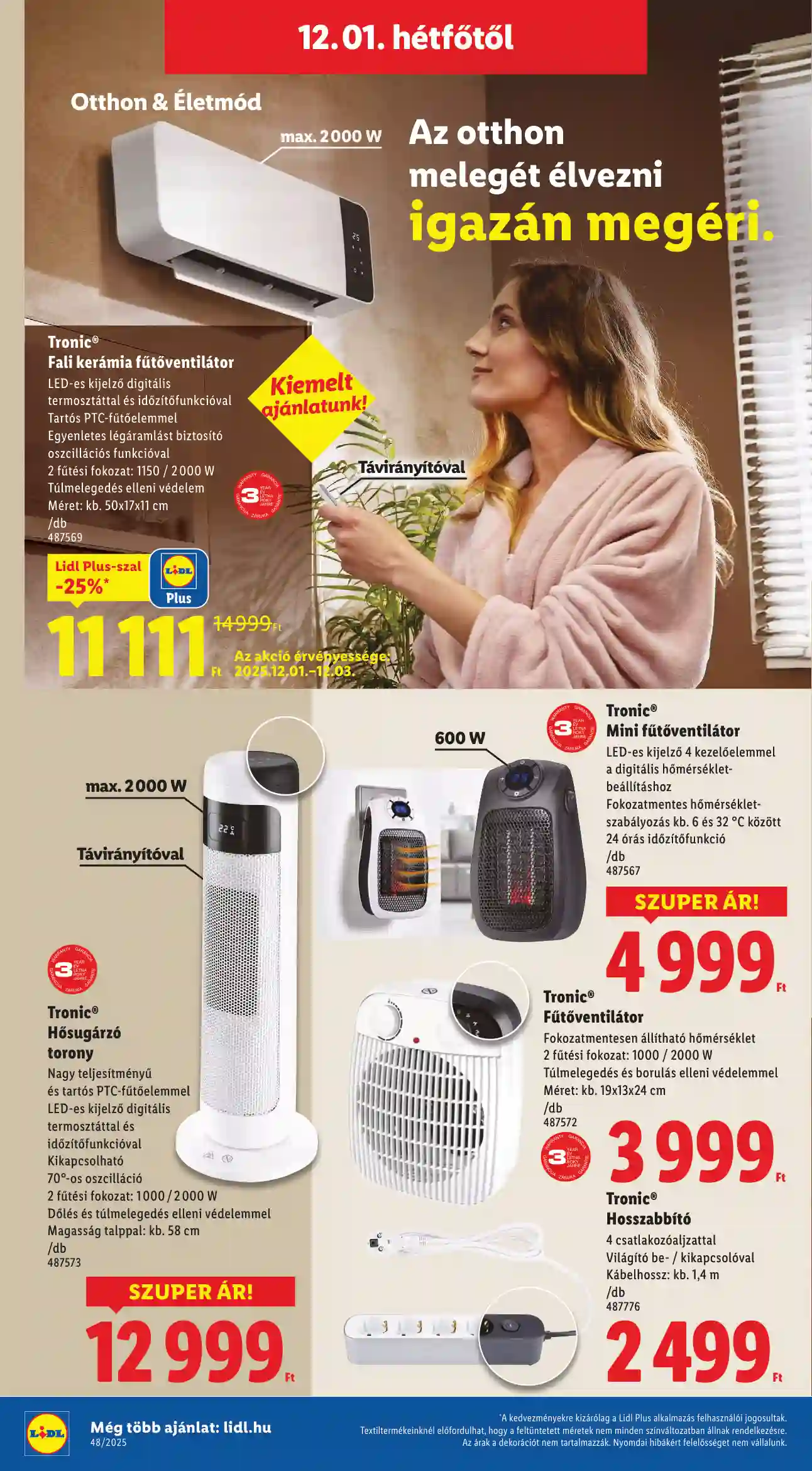 Lidl akciós újság 48. hét (Érvényes 11.27-től) (12 oldal)