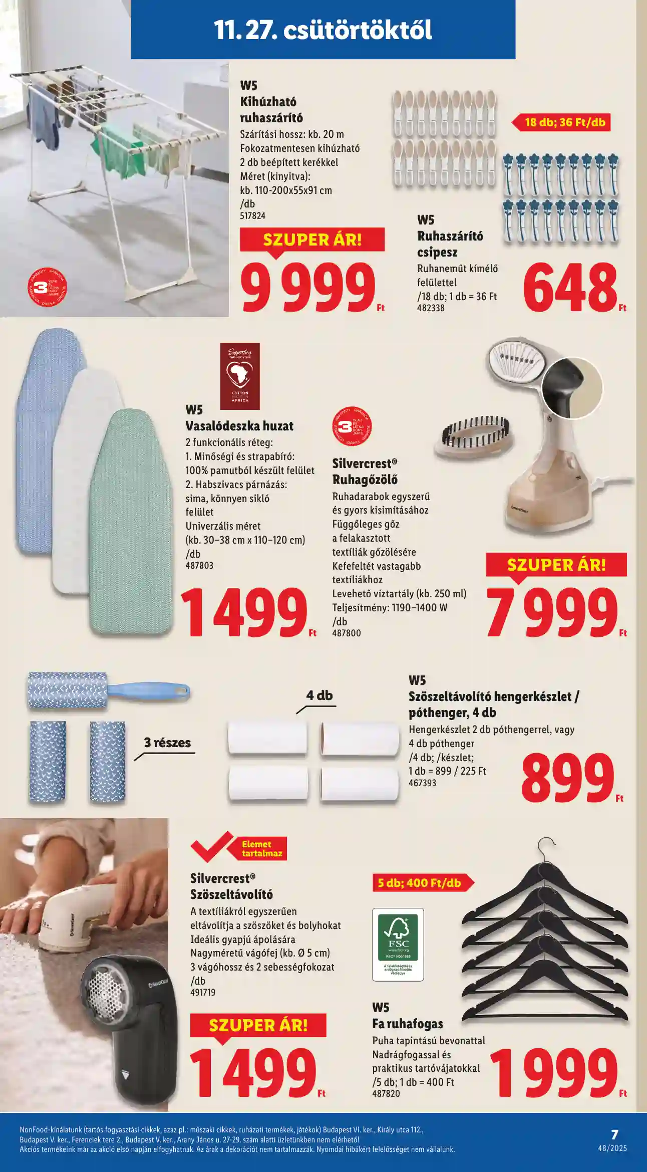 Lidl akciós újság 48. hét (Érvényes 11.27-től) (19 oldal)