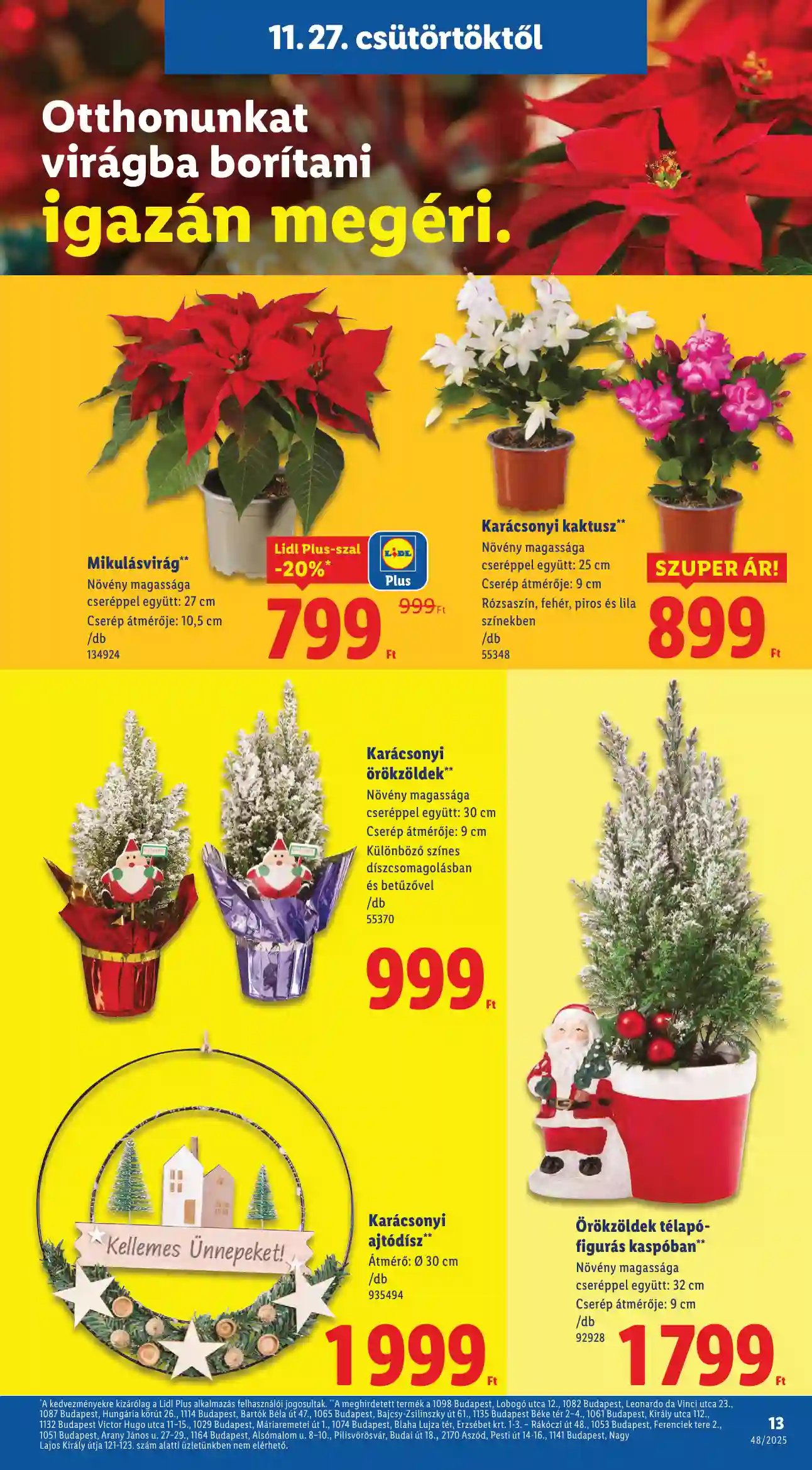 Lidl akciós újság 48. hét (Érvényes 11.27-től) (5 oldal)