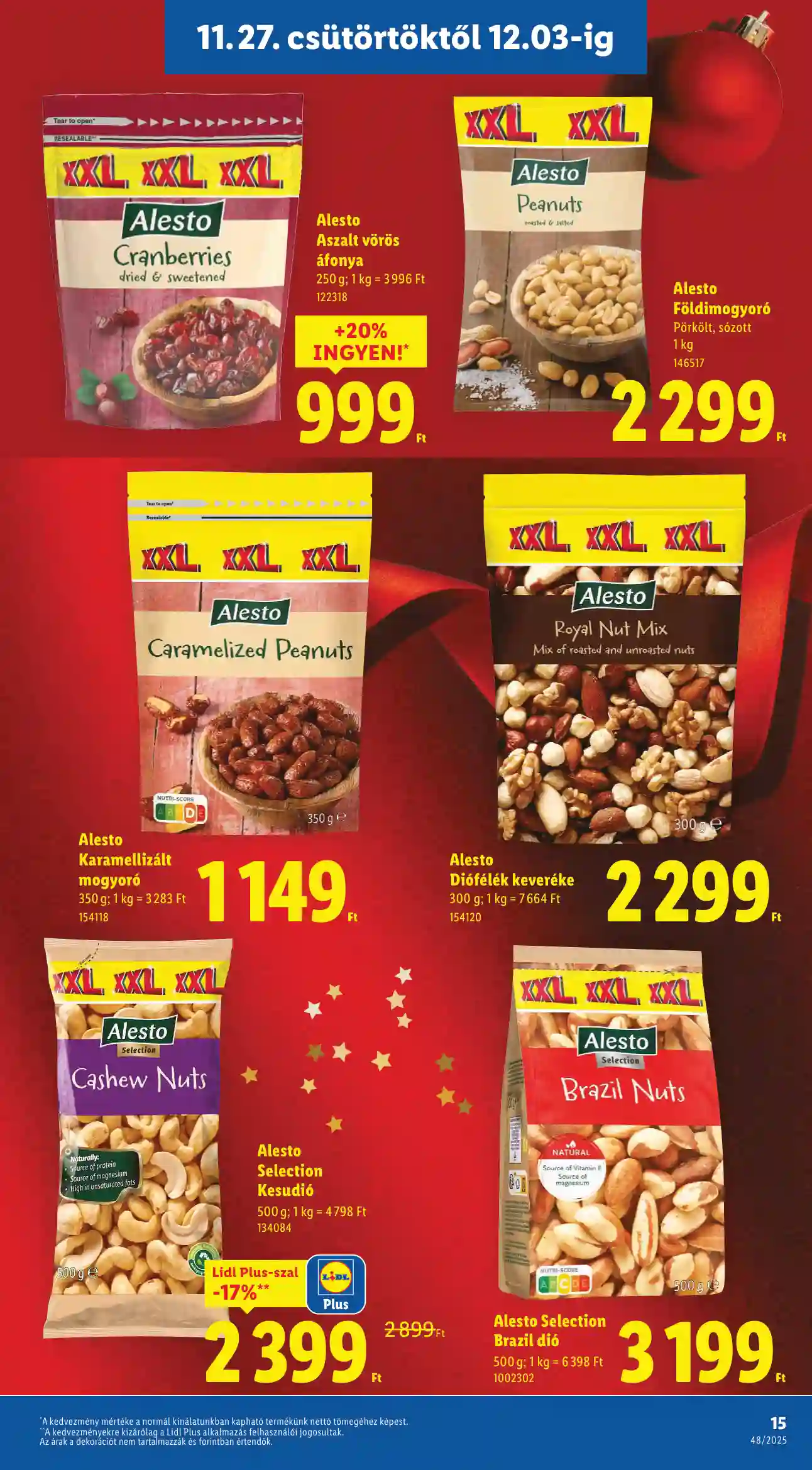 Lidl akciós újság 48. hét (Érvényes 11.27-től) (7 oldal)