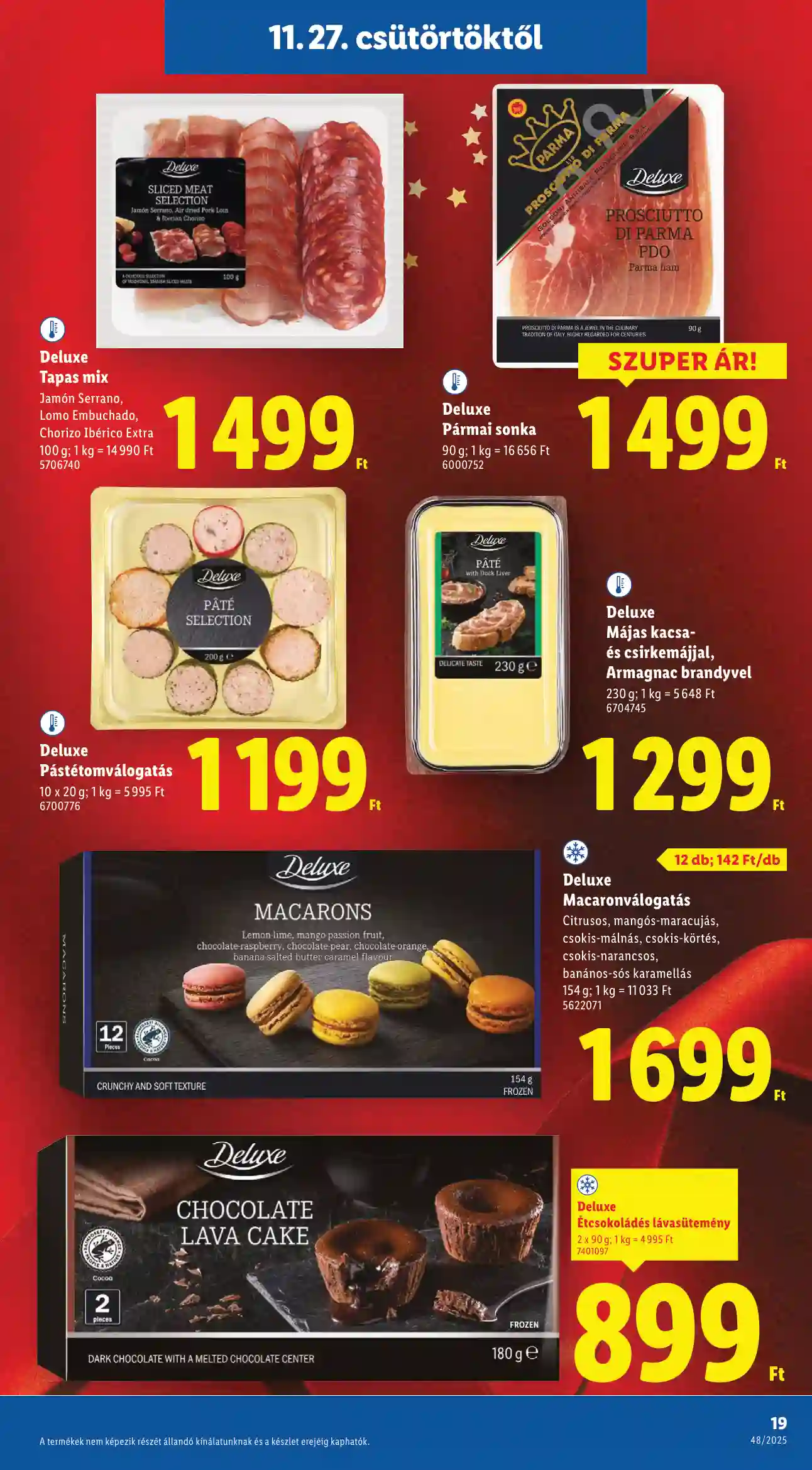 Lidl akciós újság 48. hét (Érvényes 11.27-től) (11 oldal)
