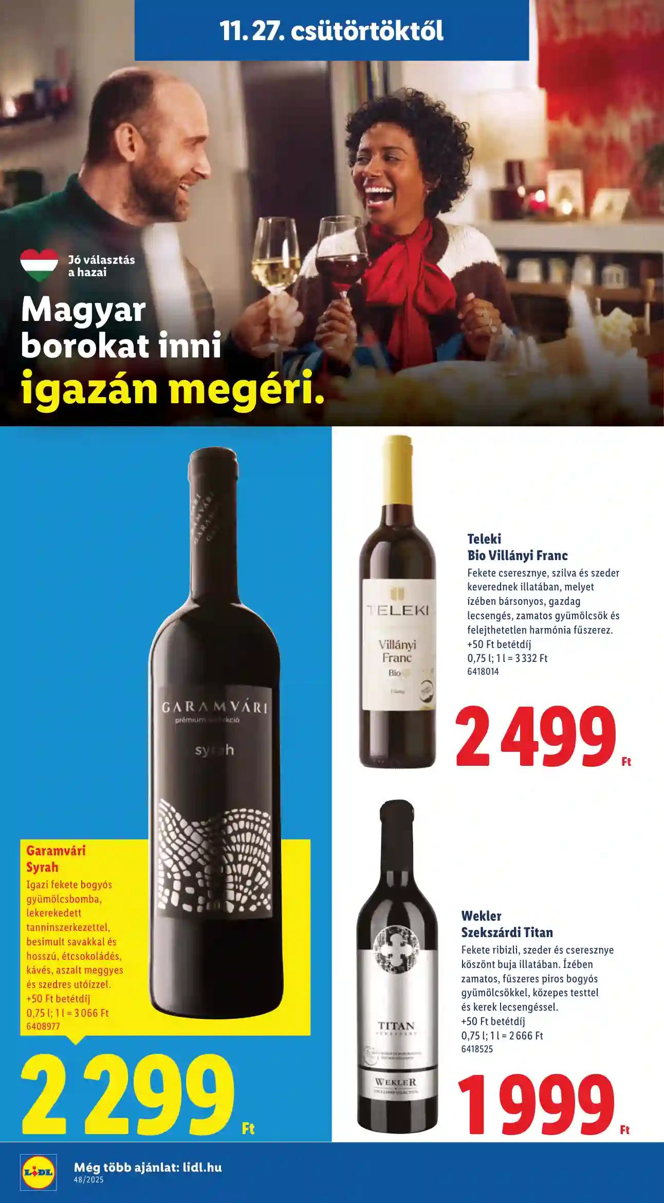 Lidl akciós újság 48. hét (Érvényes 11.27-től) (19 oldal)
