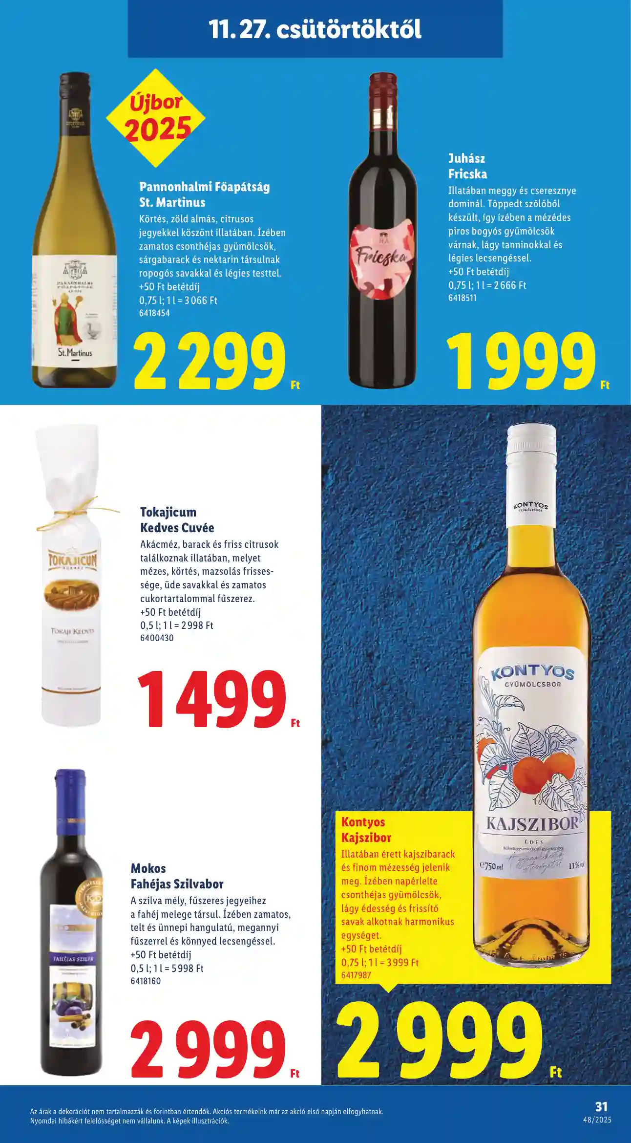 Lidl akciós újság 48. hét (Érvényes 11.27-től) (25 oldal)
