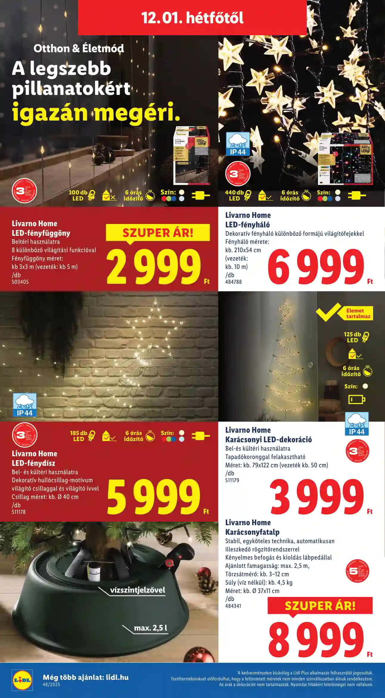 Lidl akciós újság 48. hét (Érvényes 11.27-től) (43 oldal)