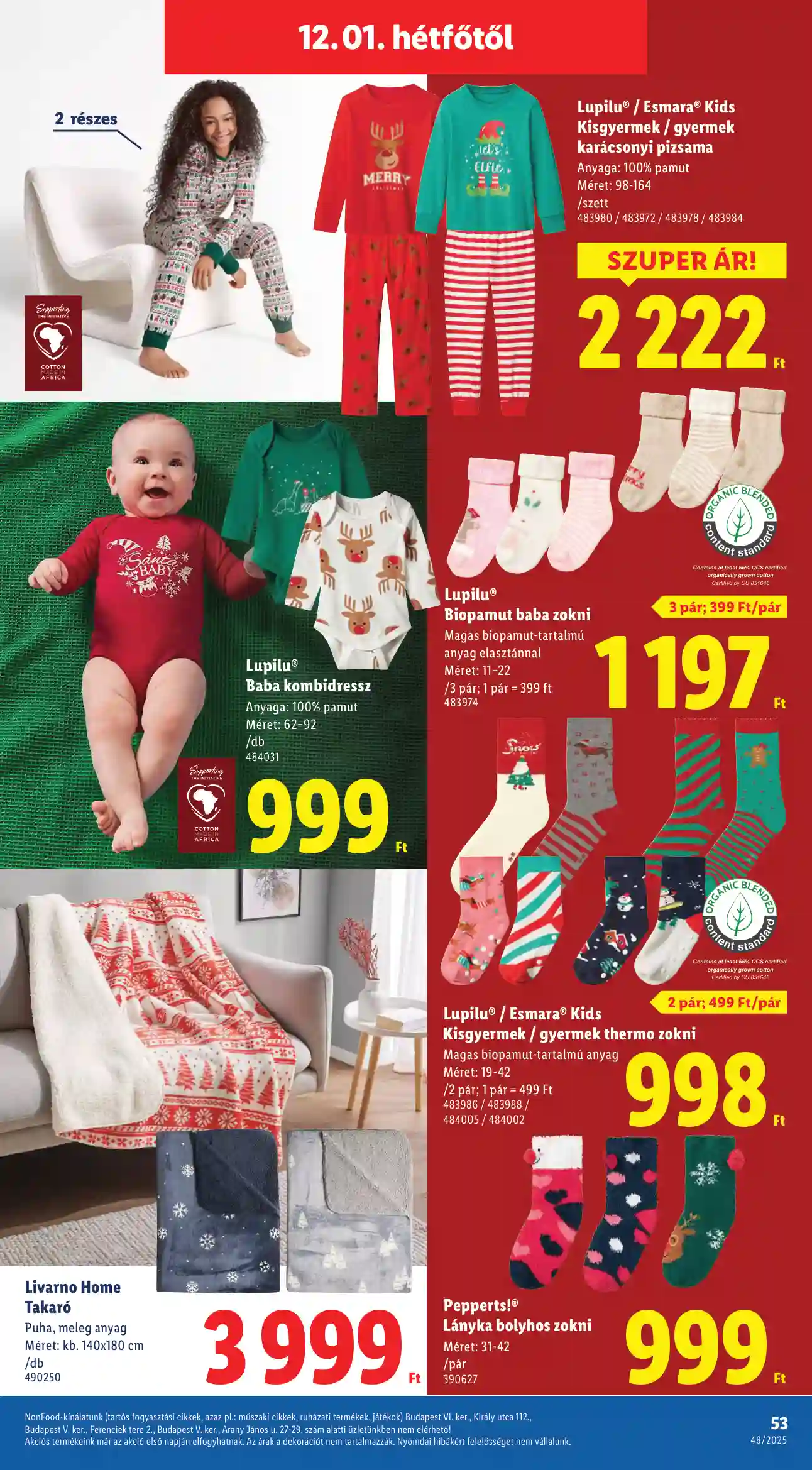 Lidl akciós újság 48. hét (Érvényes 11.27-től) (49 oldal)