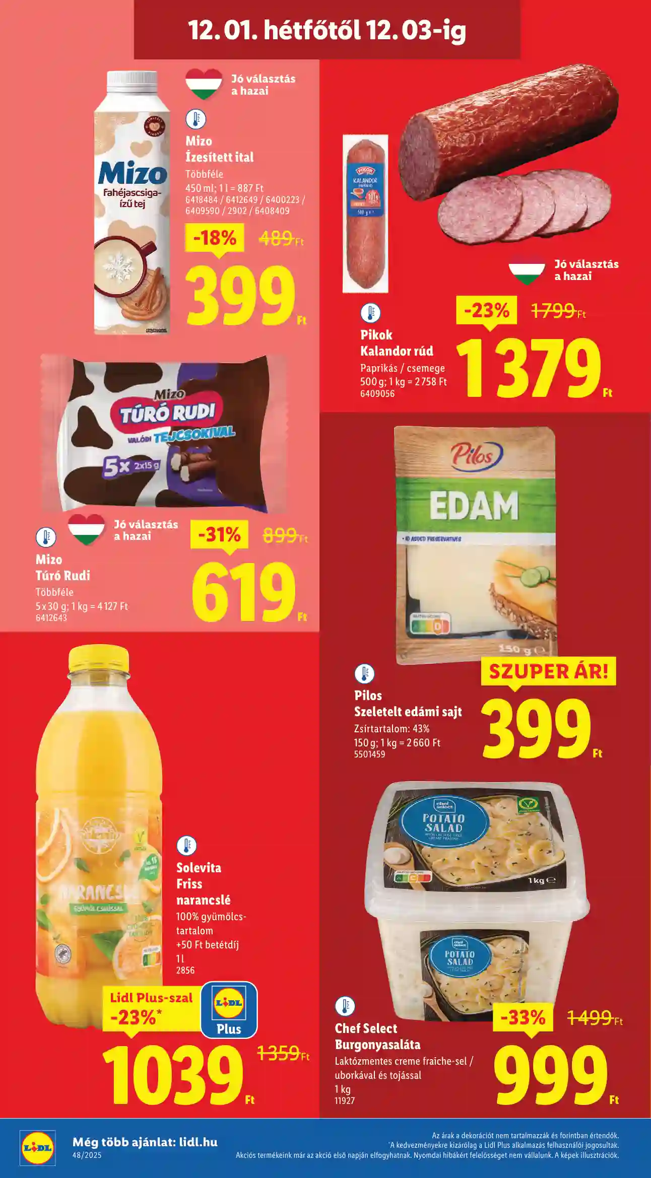 Lidl akciós újság 48. hét (Érvényes 11.27-től) (54 oldal)