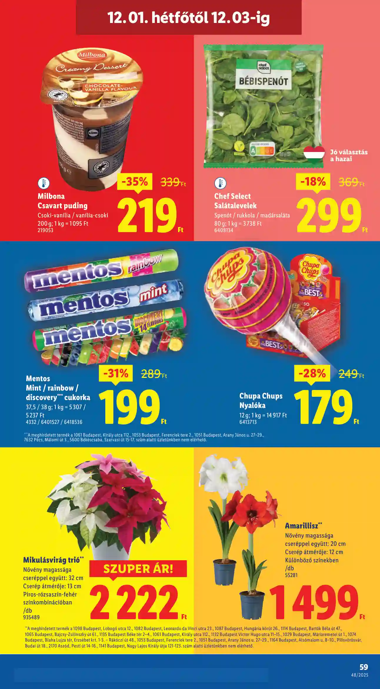 Lidl akciós újság 48. hét (Érvényes 11.27-től) (55 oldal)