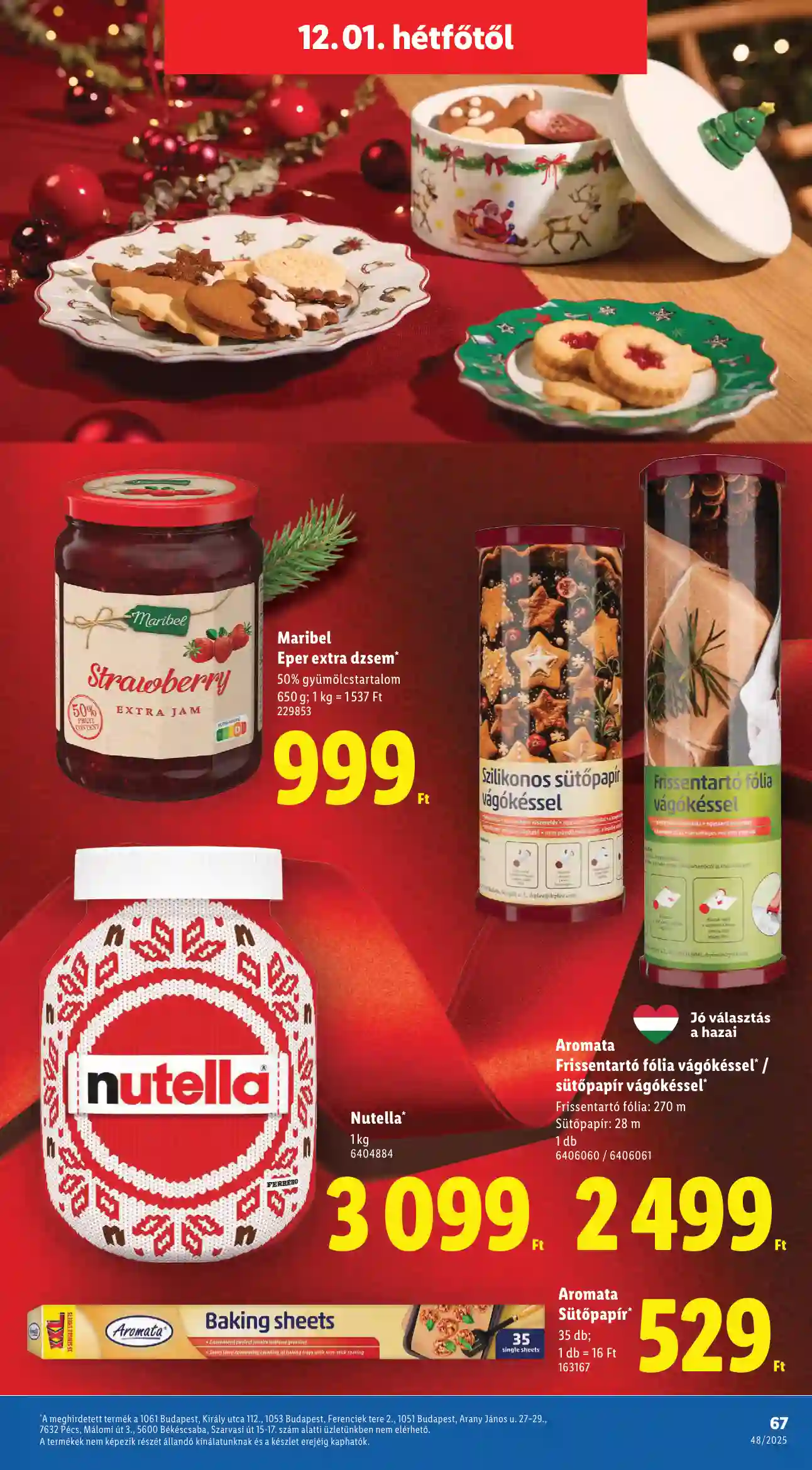 Lidl akciós újság 48. hét (Érvényes 11.27-től) (64 oldal)
