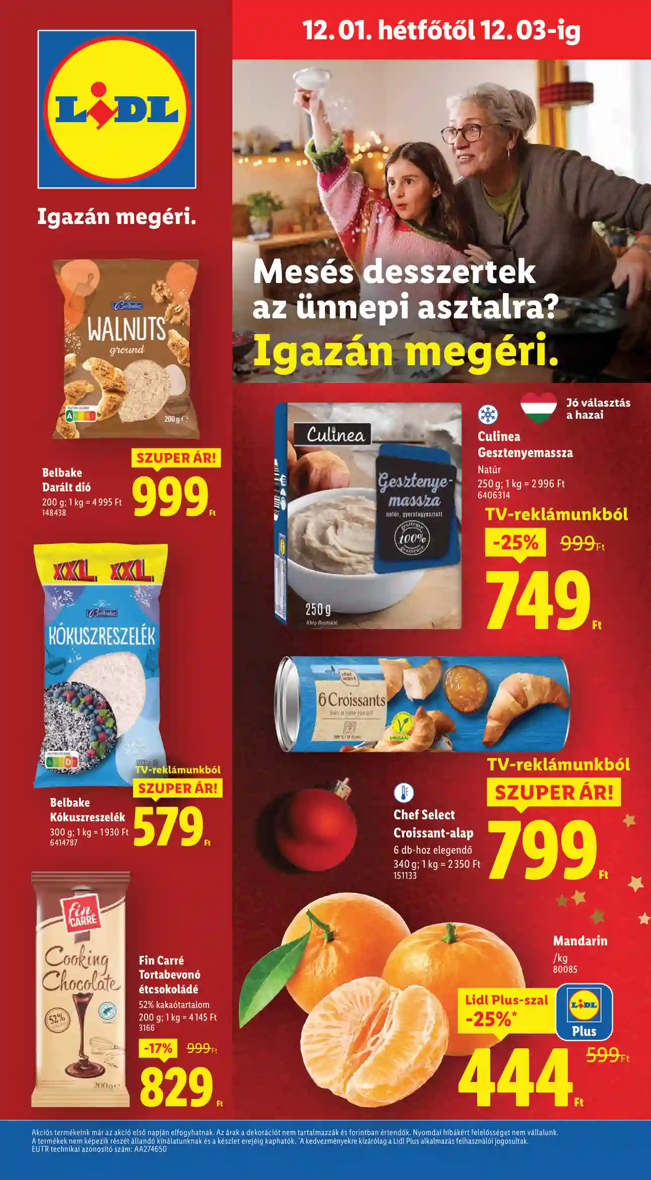 Lidl akciós újság 48. hét (Érvényes 11.27-től) (65 oldal)