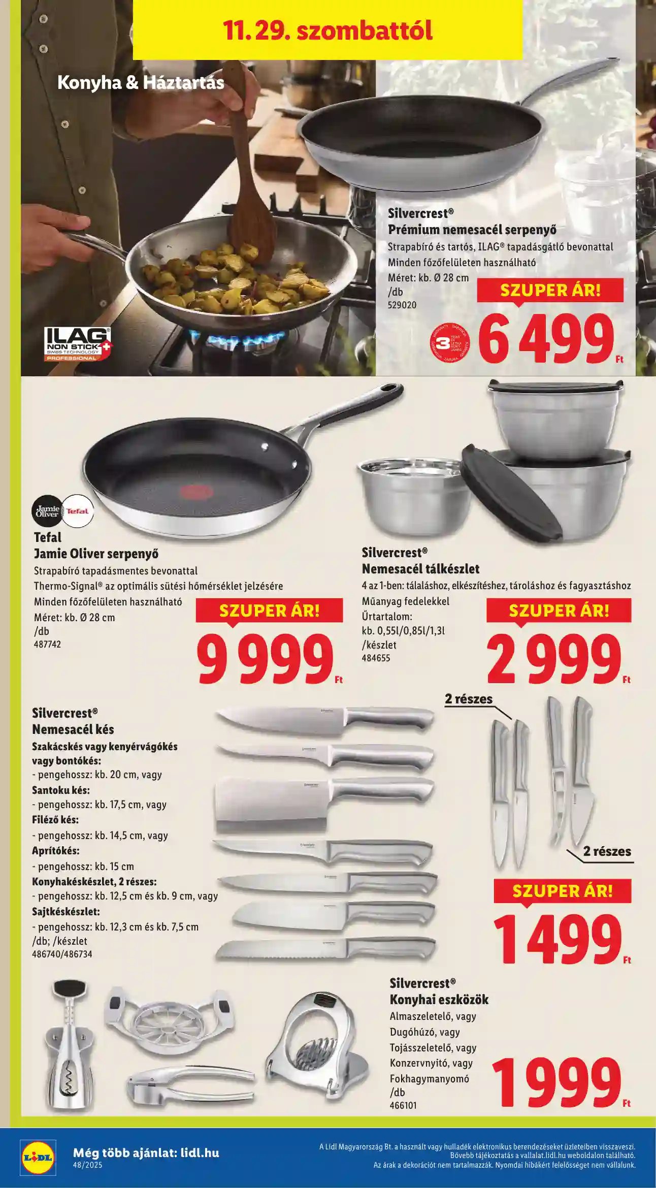 Lidl akciós újság 48. hét (Érvényes 11.27-től) (4 oldal)