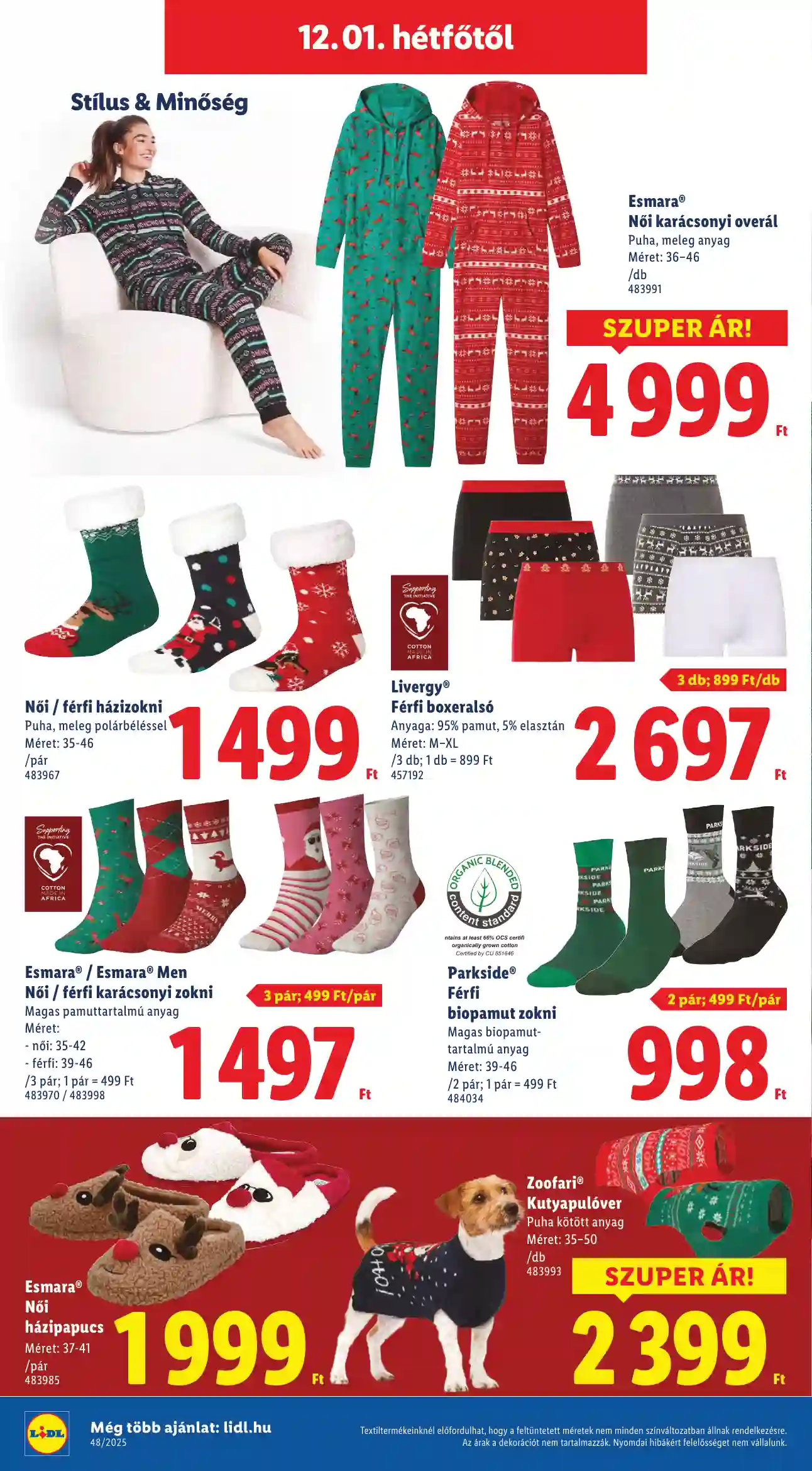 Lidl akciós újság 48. hét (Érvényes 11.27-től) (10 oldal)