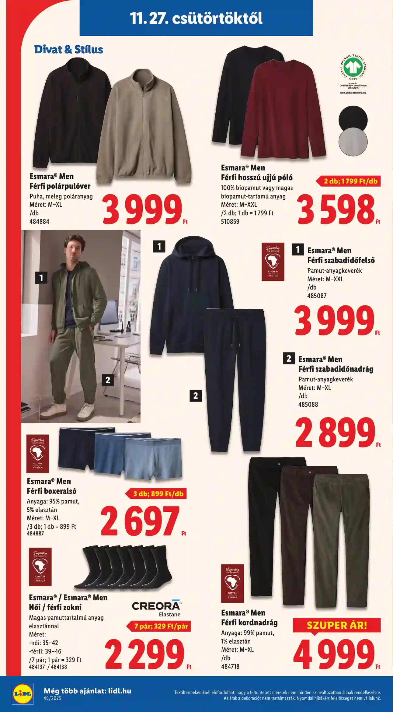 Lidl akciós újság 48. hét (Érvényes 11.27-től) (16 oldal)