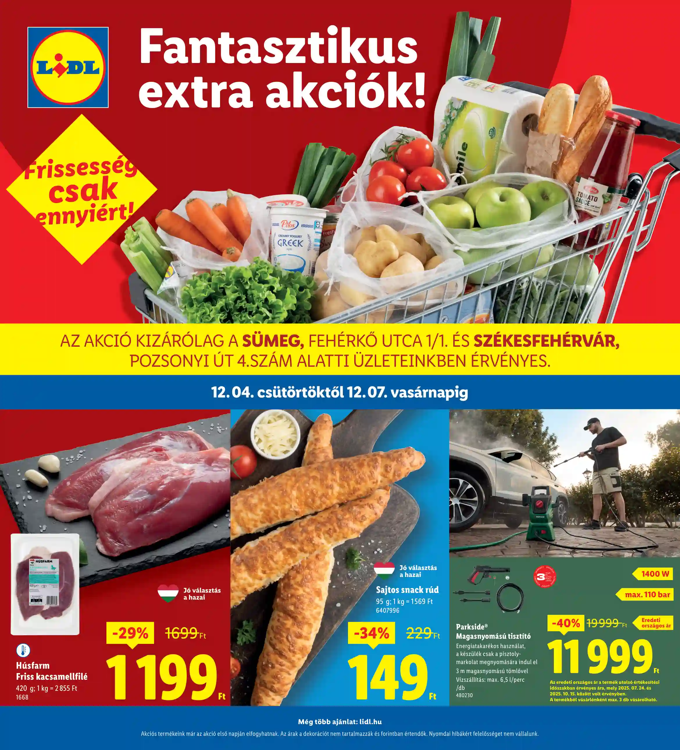 LIDL Regionális akciók 49.hét