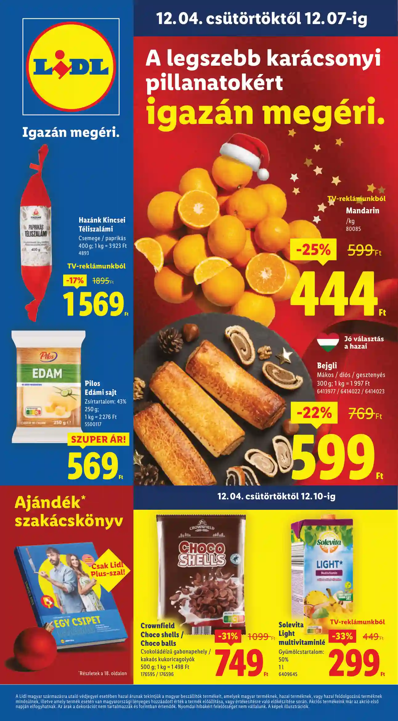 LIDL Érvényes 12.04-től 49.hét