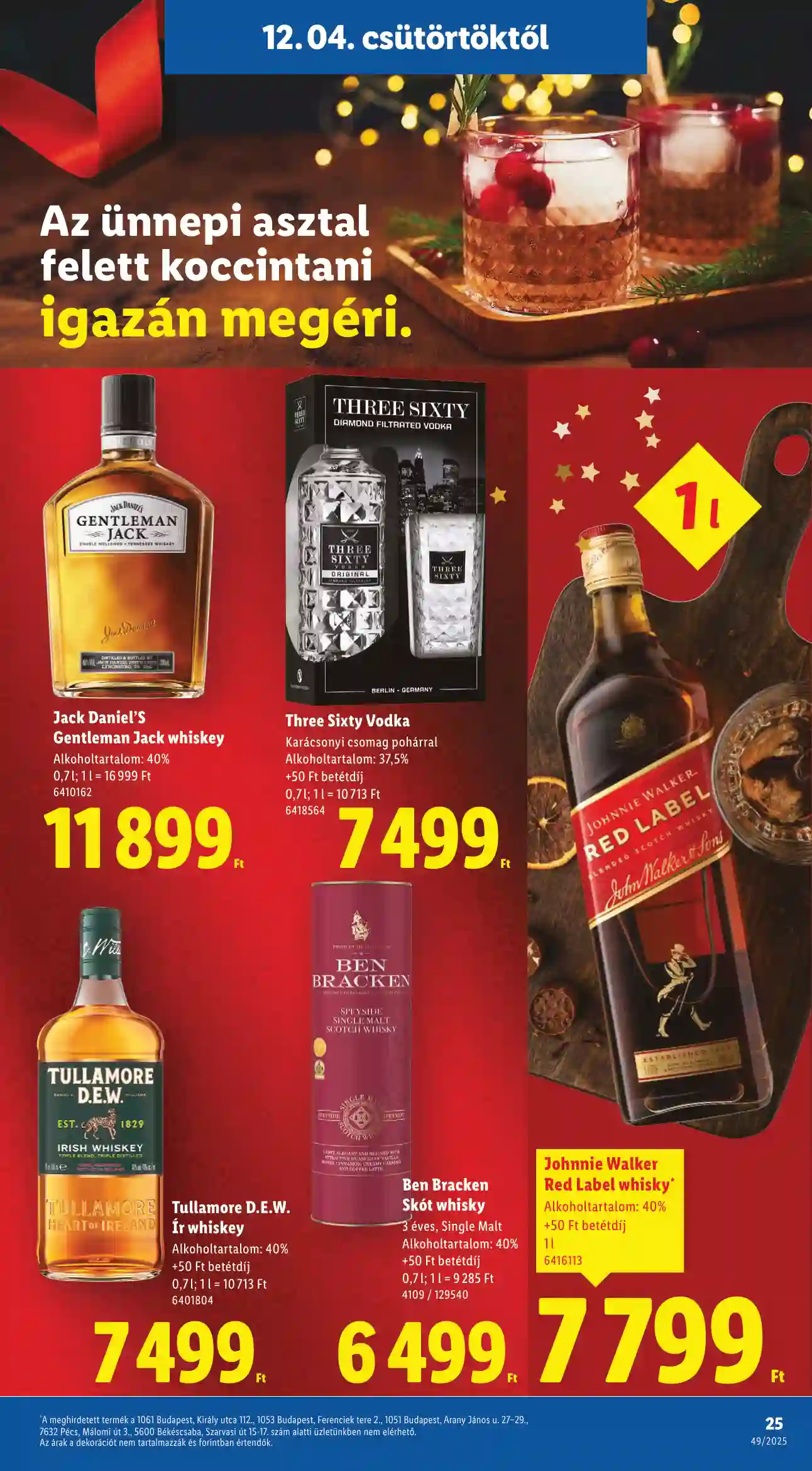 Lidl akciós újság 49. hét (Érvényes 12.04-től) (18 oldal)
