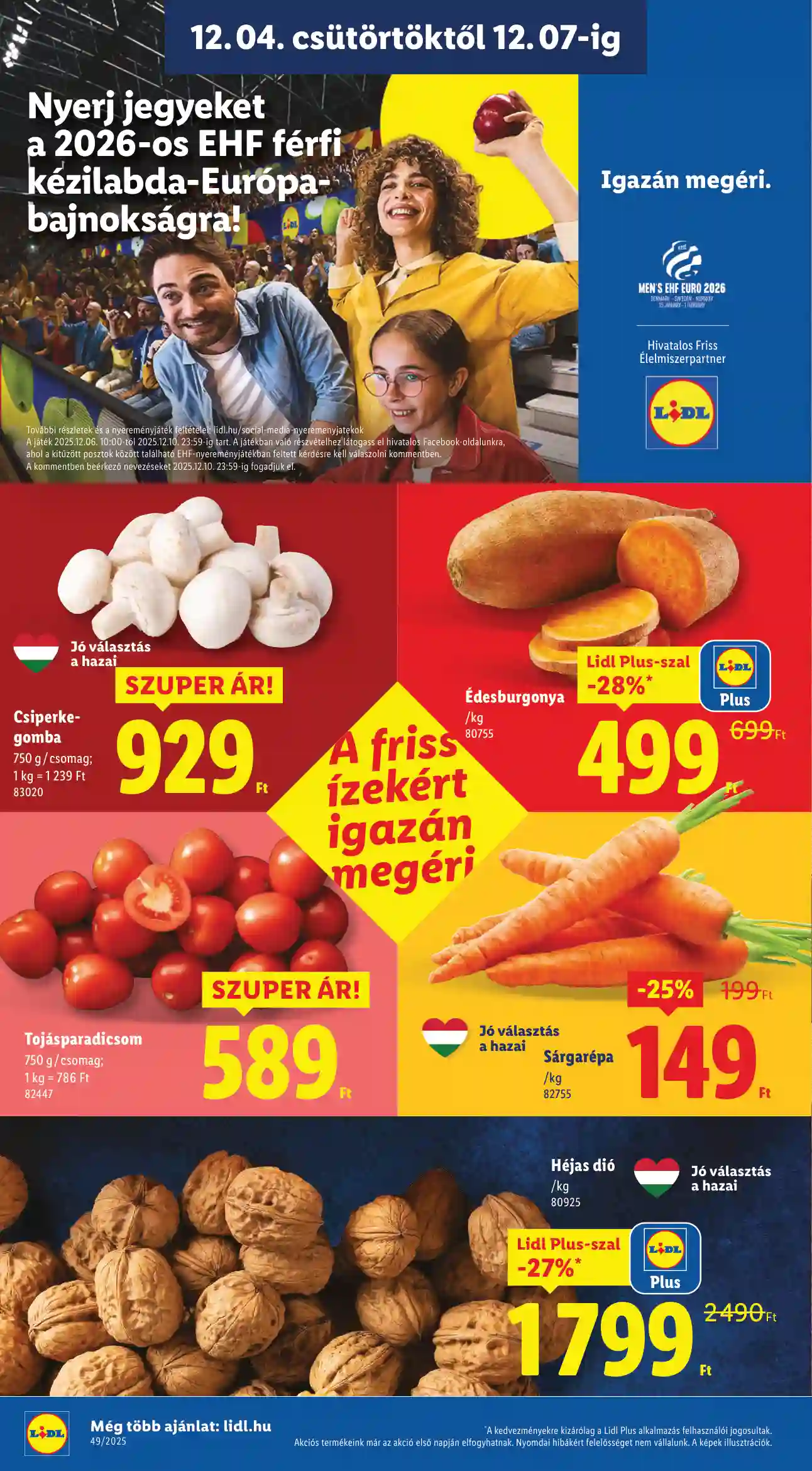Lidl akciós újság 49. hét (Érvényes 12.04-től) (24 oldal)