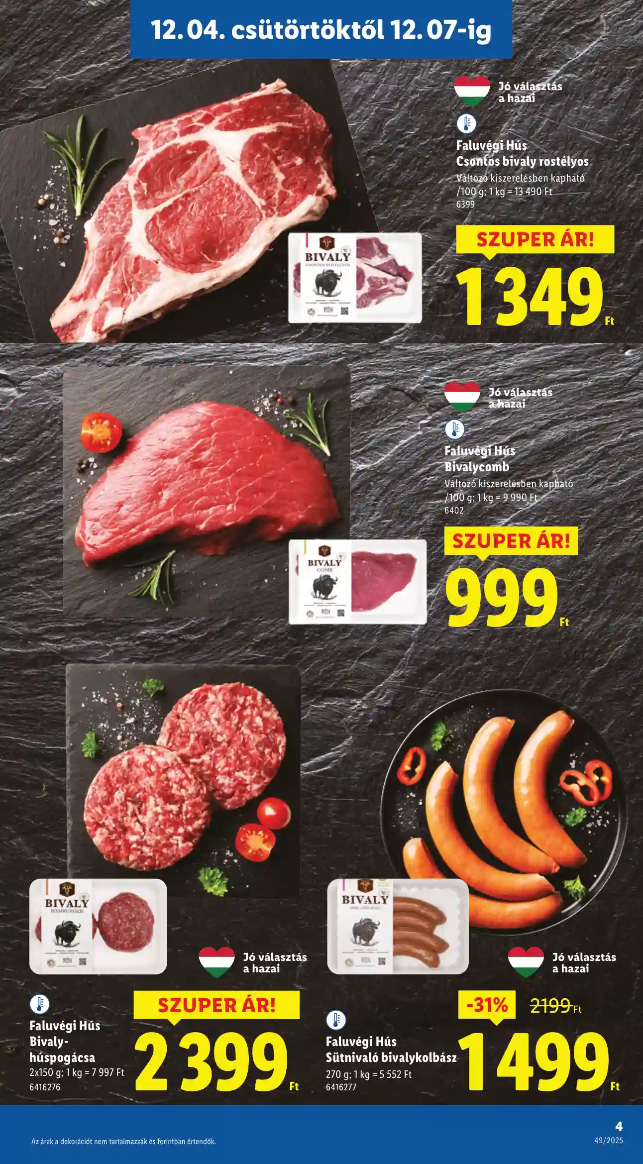 Lidl akciós újság 49. hét (Érvényes 12.04-től) (35 oldal)