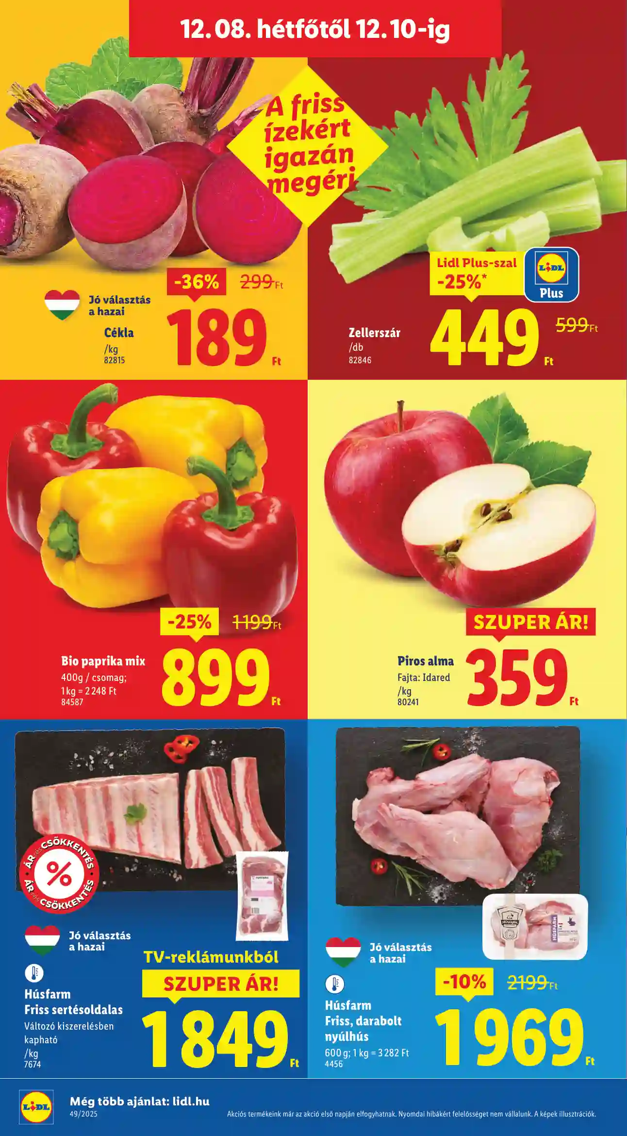 Lidl akciós újság 49. hét (Érvényes 12.04-től) (45 oldal)