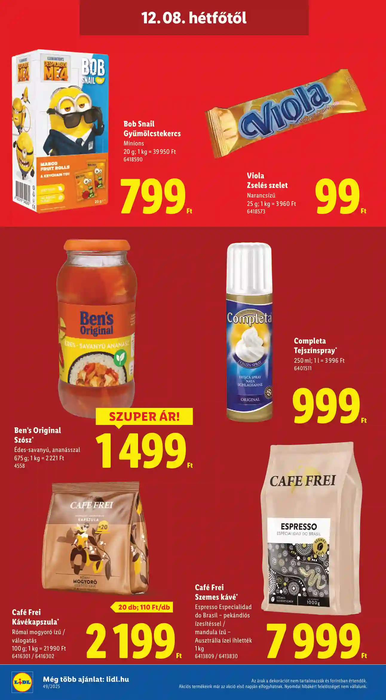 Lidl akciós újság 49. hét (Érvényes 12.04-től) (56 oldal)
