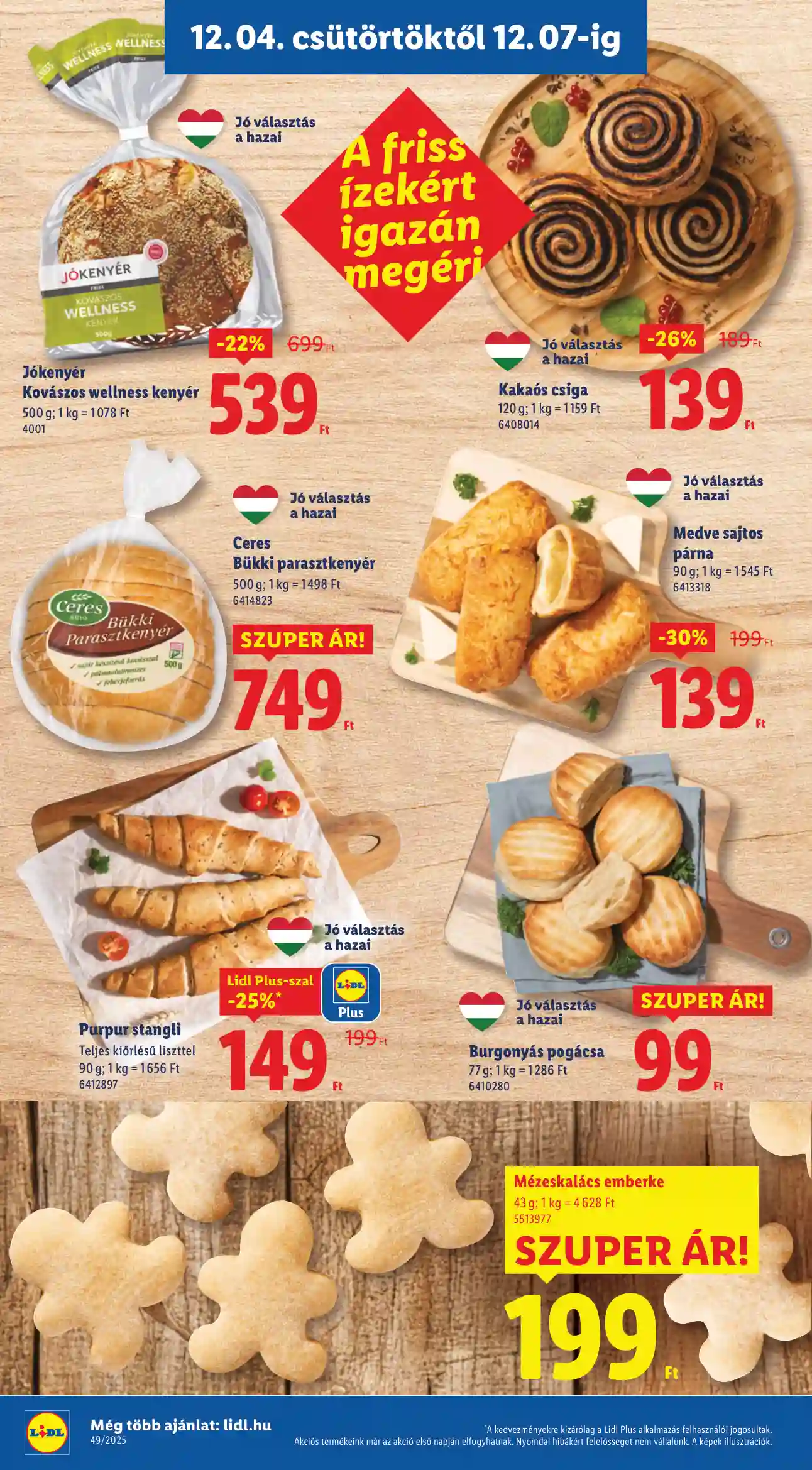 Lidl akciós újság 49. hét (Érvényes 12.04-től) (62 oldal)