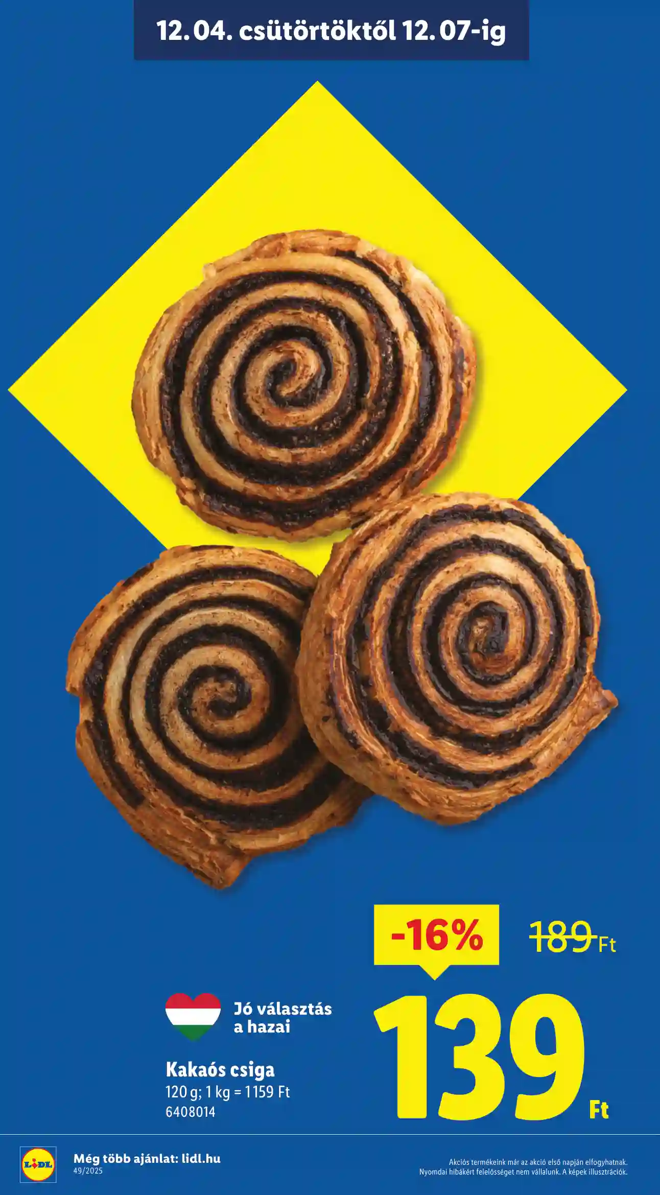 Lidl akciós újság 49. hét (Érvényes 12.04-től) (2 oldal)