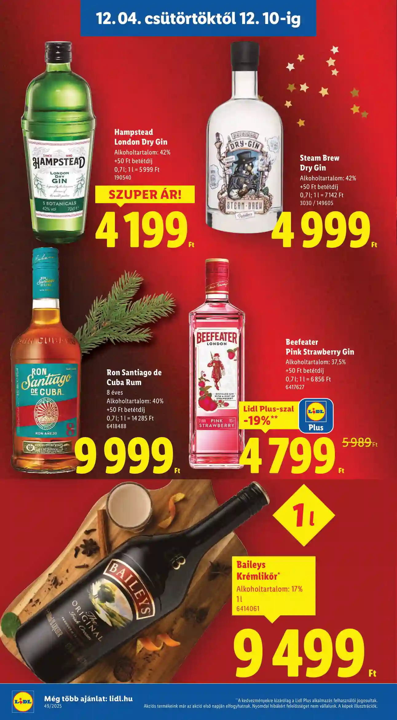 Lidl akciós újság 49. hét (Érvényes 12.04-től) (19 oldal)