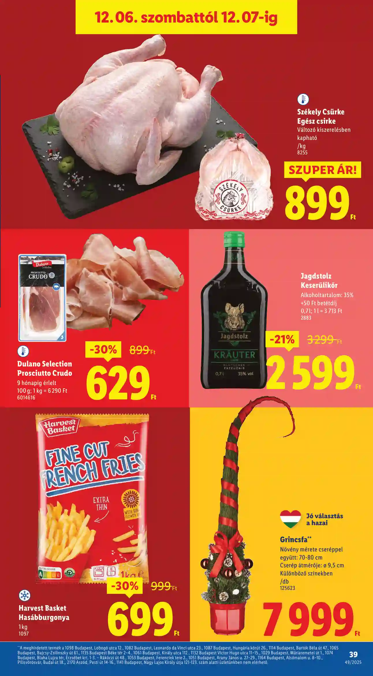 Lidl akciós újság 49. hét (Érvényes 12.04-től) (33 oldal)