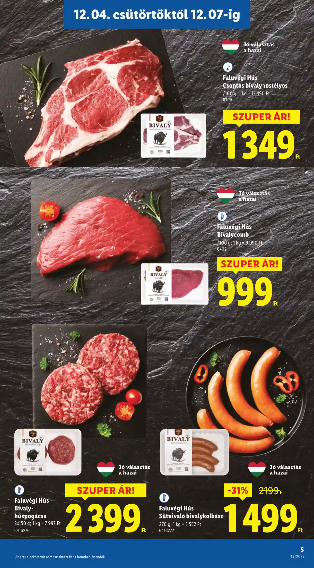 Lidl akciós újság 49. hét (Érvényes 12.04-től) (35 oldal)