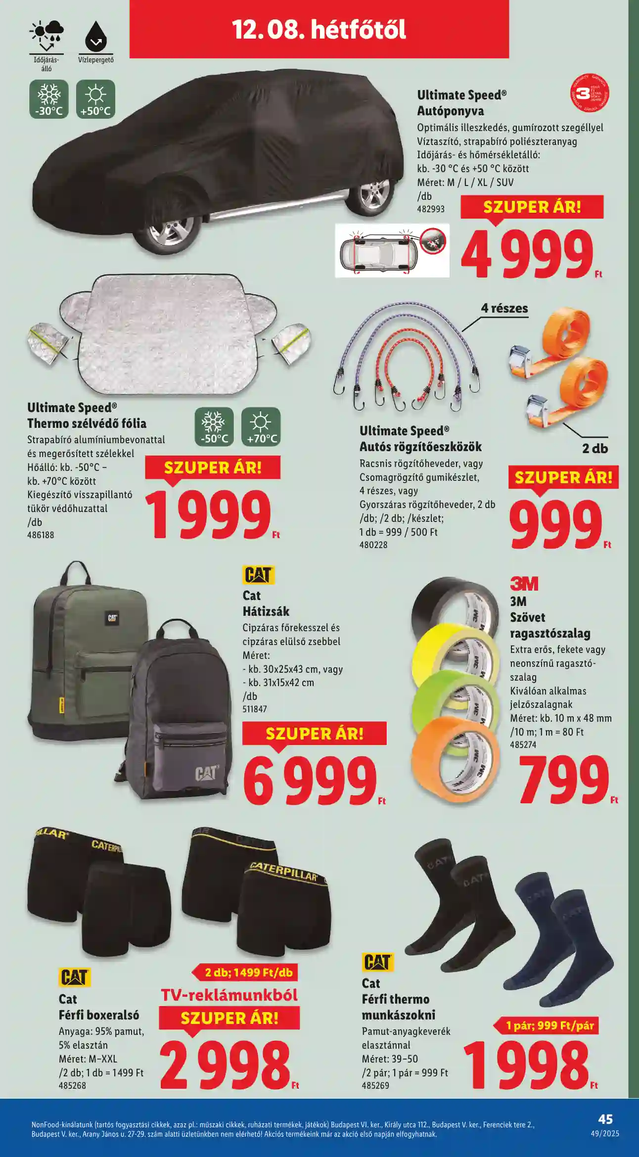 Lidl akciós újság 49. hét (Érvényes 12.04-től) (40 oldal)