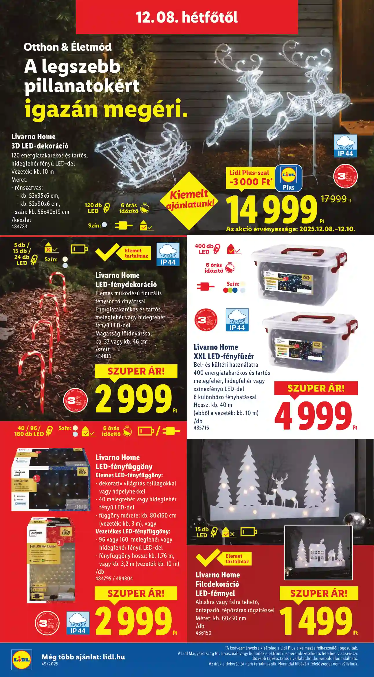 Lidl akciós újság 49. hét (Érvényes 12.04-től) (41 oldal)