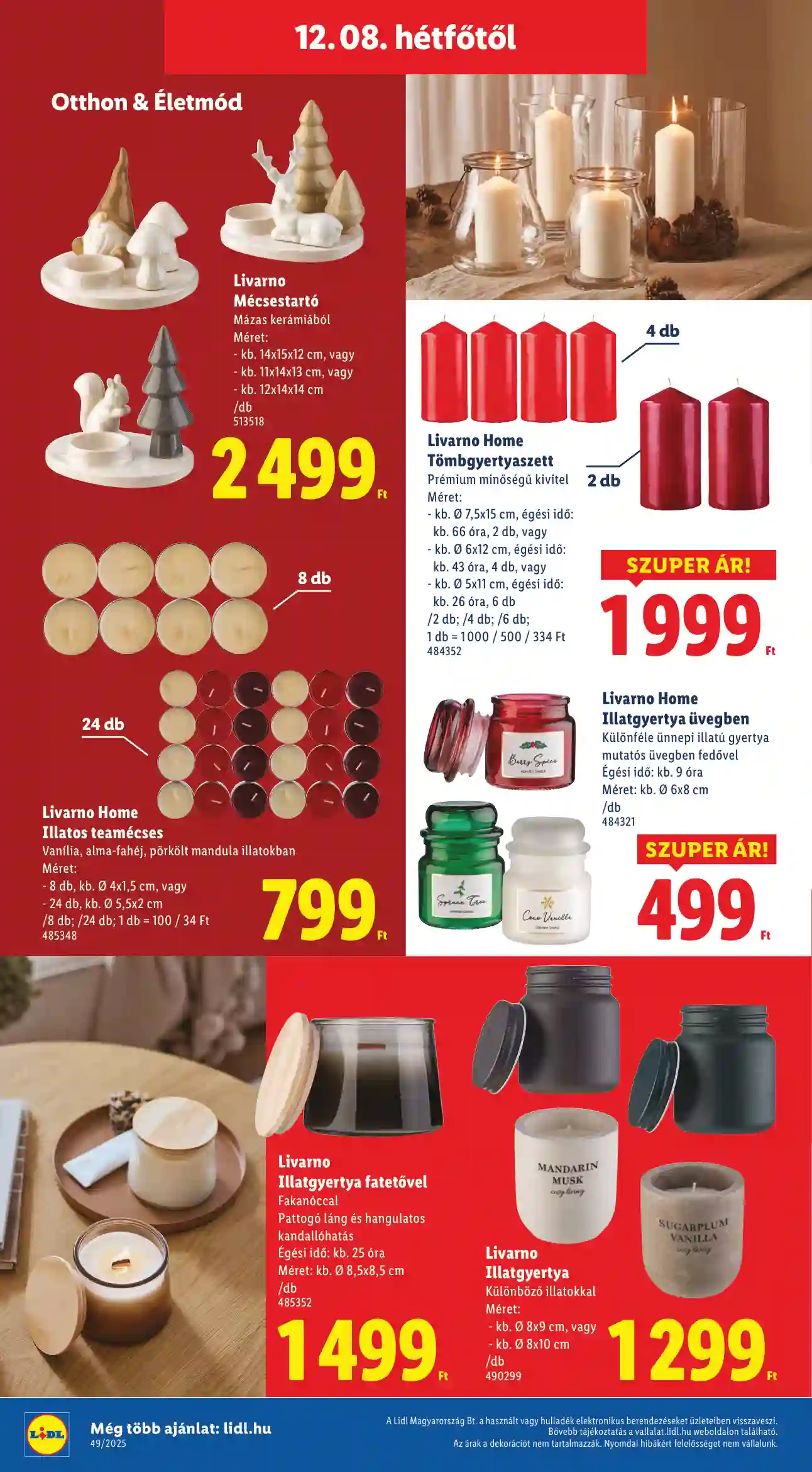 Lidl akciós újság 49. hét (Érvényes 12.04-től) (43 oldal)