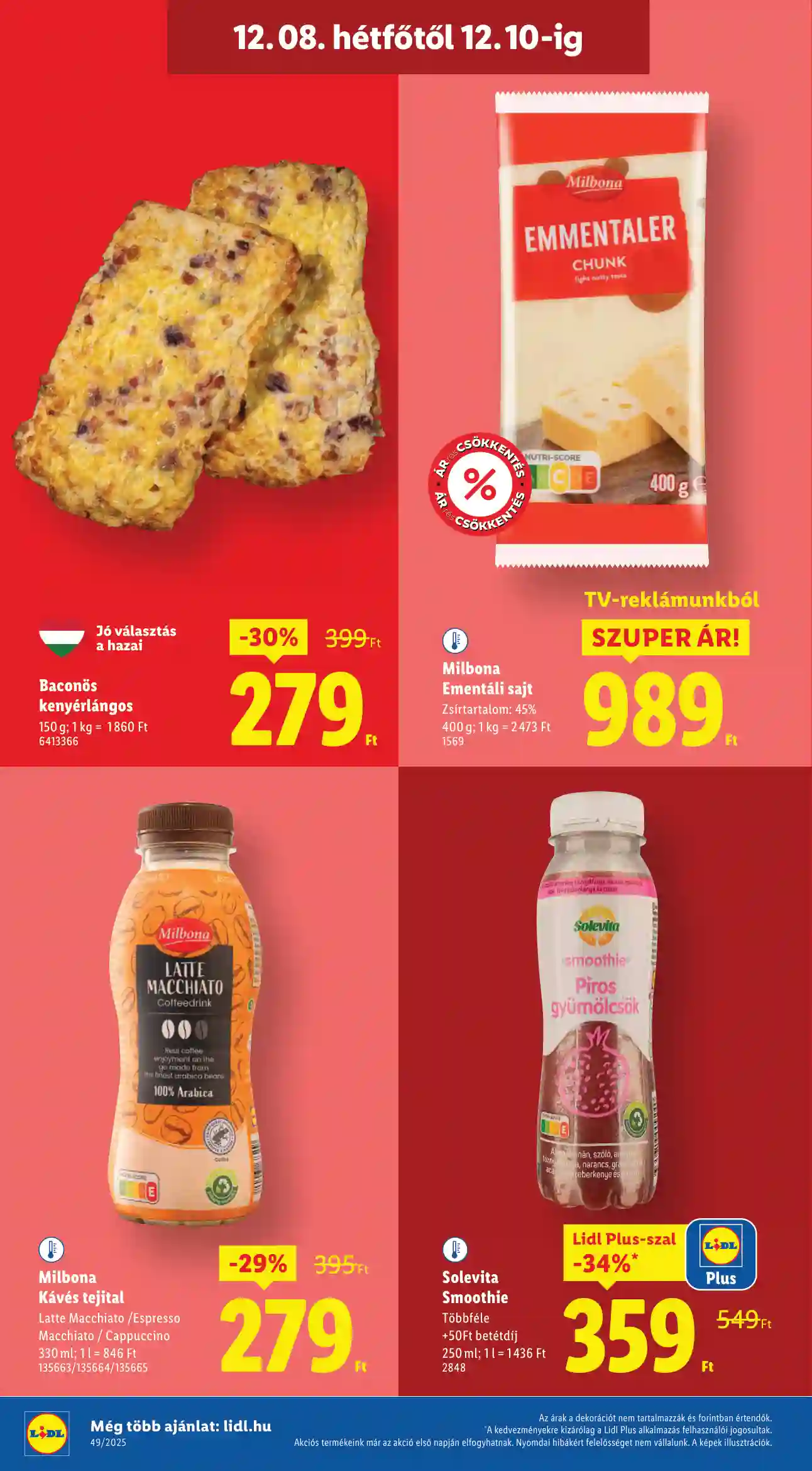 Lidl akciós újság 49. hét (Érvényes 12.04-től) (48 oldal)