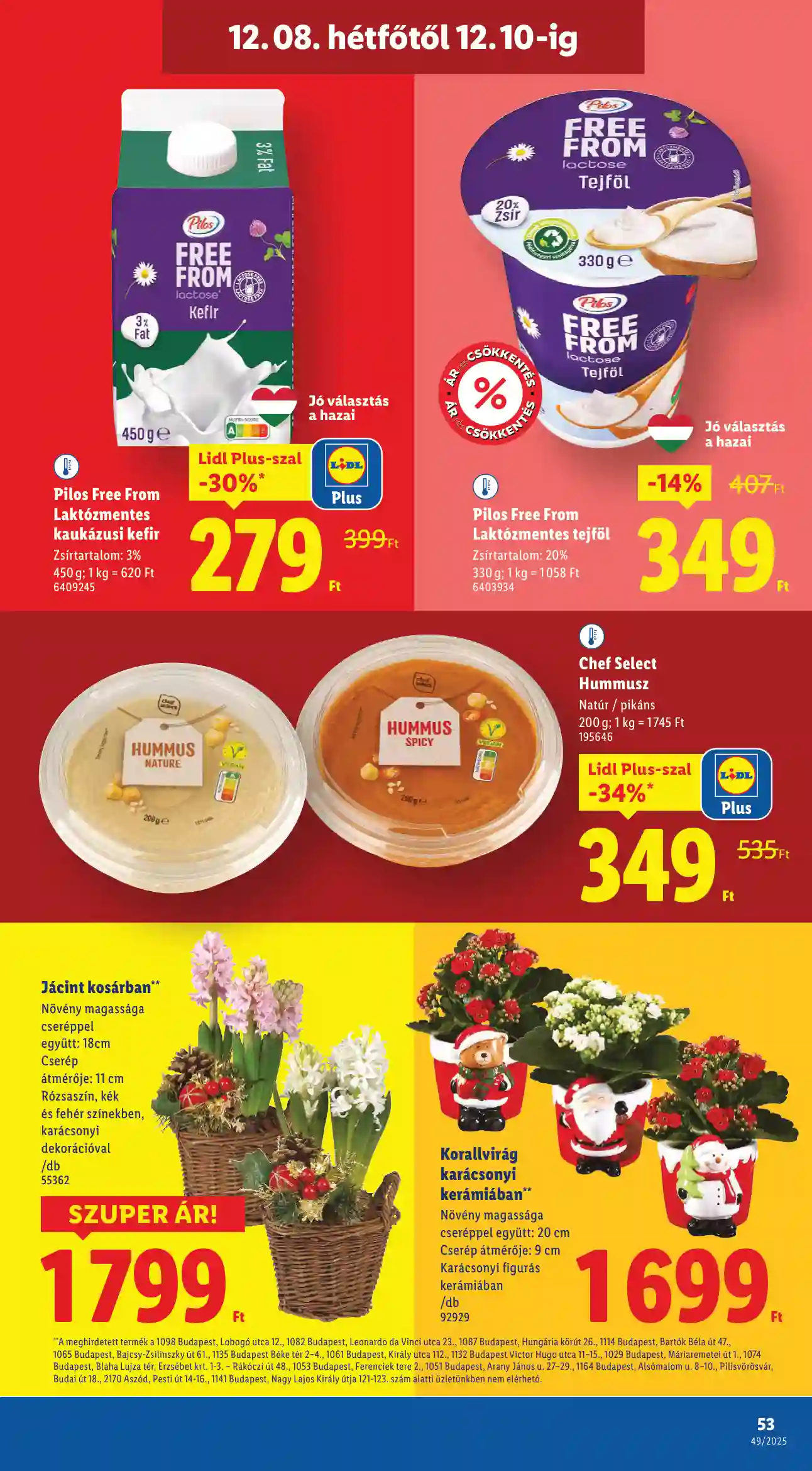 Lidl akciós újság 49. hét (Érvényes 12.04-től) (49 oldal)