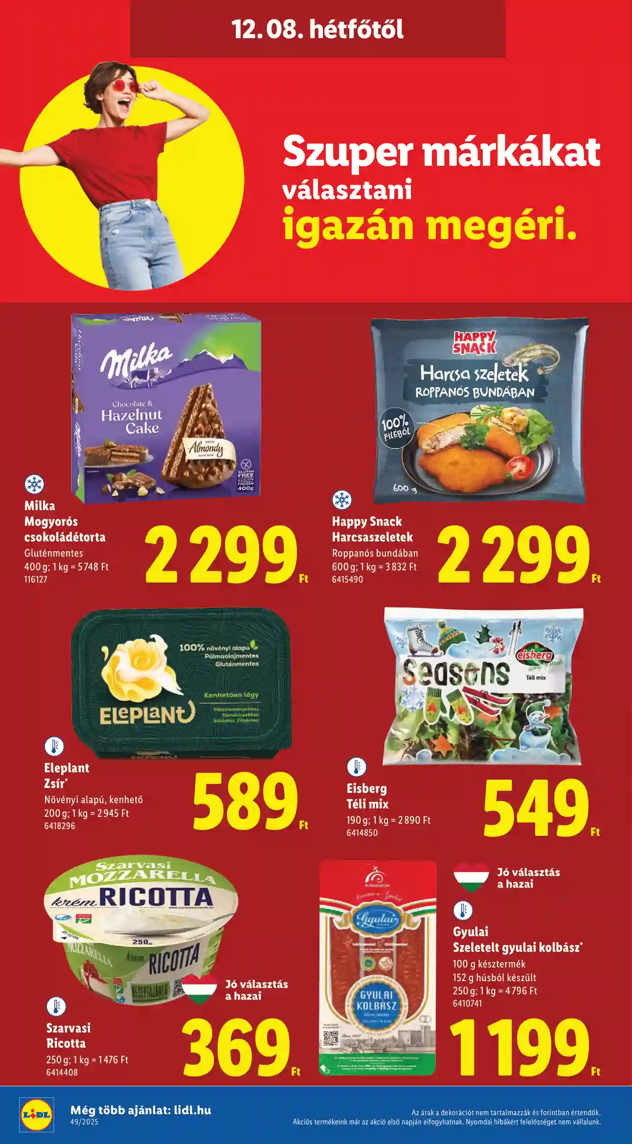 Lidl akciós újság 49. hét (Érvényes 12.04-től) (52 oldal)