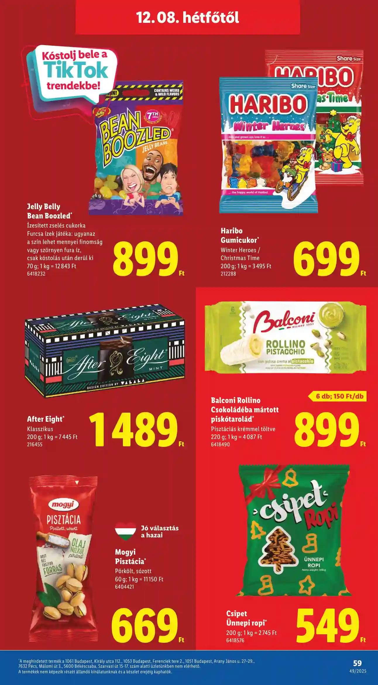Lidl akciós újság 49. hét (Érvényes 12.04-től) (55 oldal)