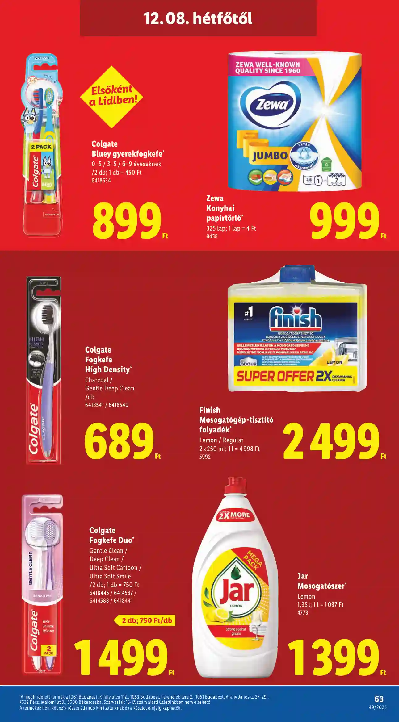 Lidl akciós újság 49. hét (Érvényes 12.04-től) (60 oldal)
