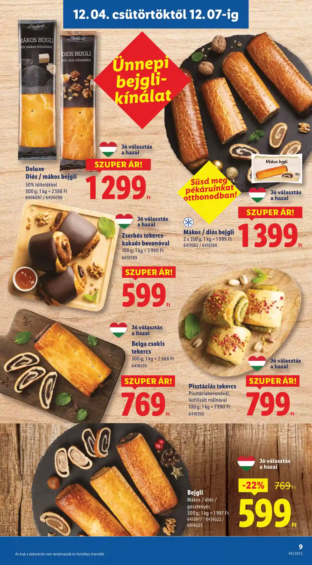 Lidl akciós újság 49. hét (Érvényes 12.04-től) (63 oldal)