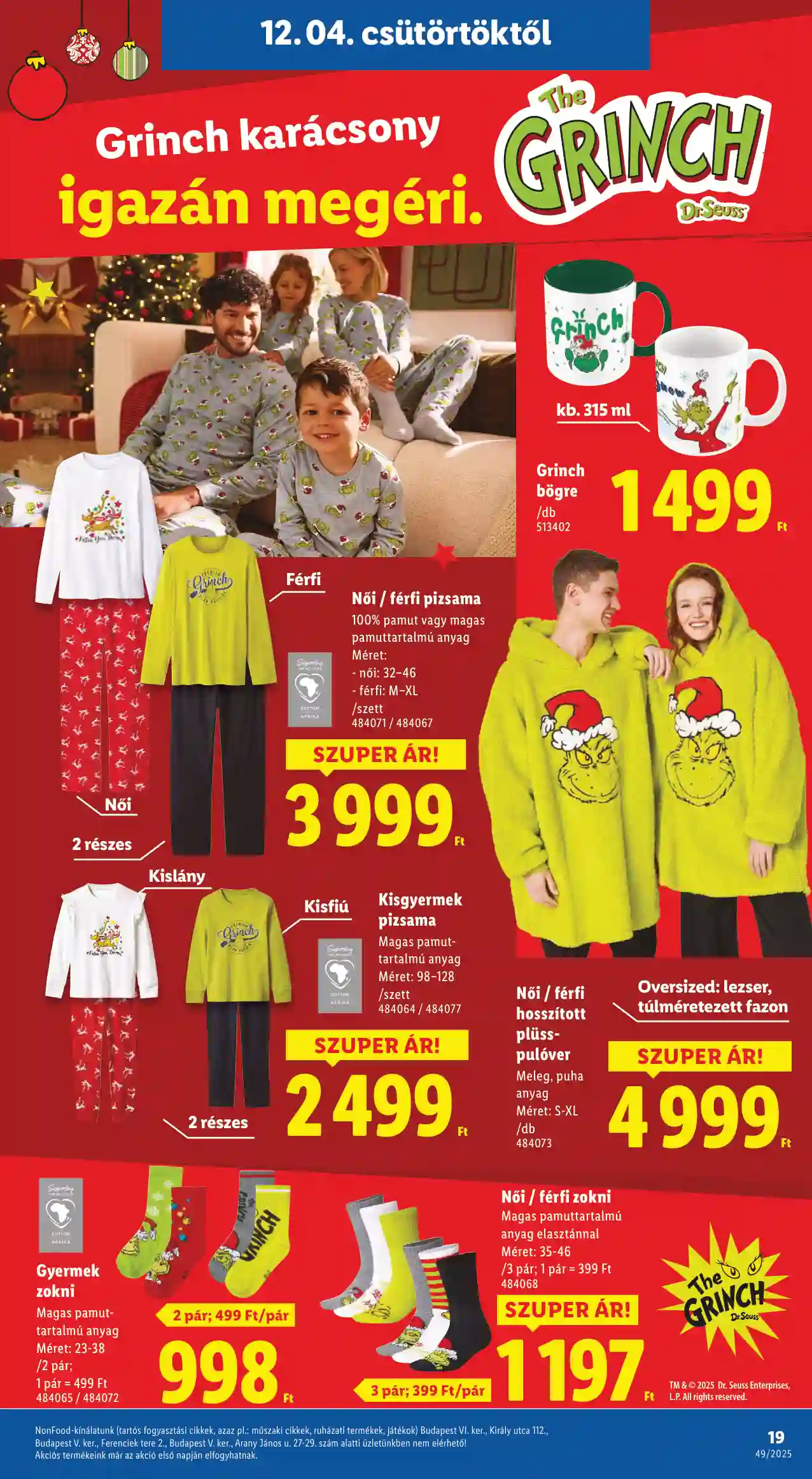 Lidl akciós újság 49. hét (Érvényes 12.04-től) (11 oldal)