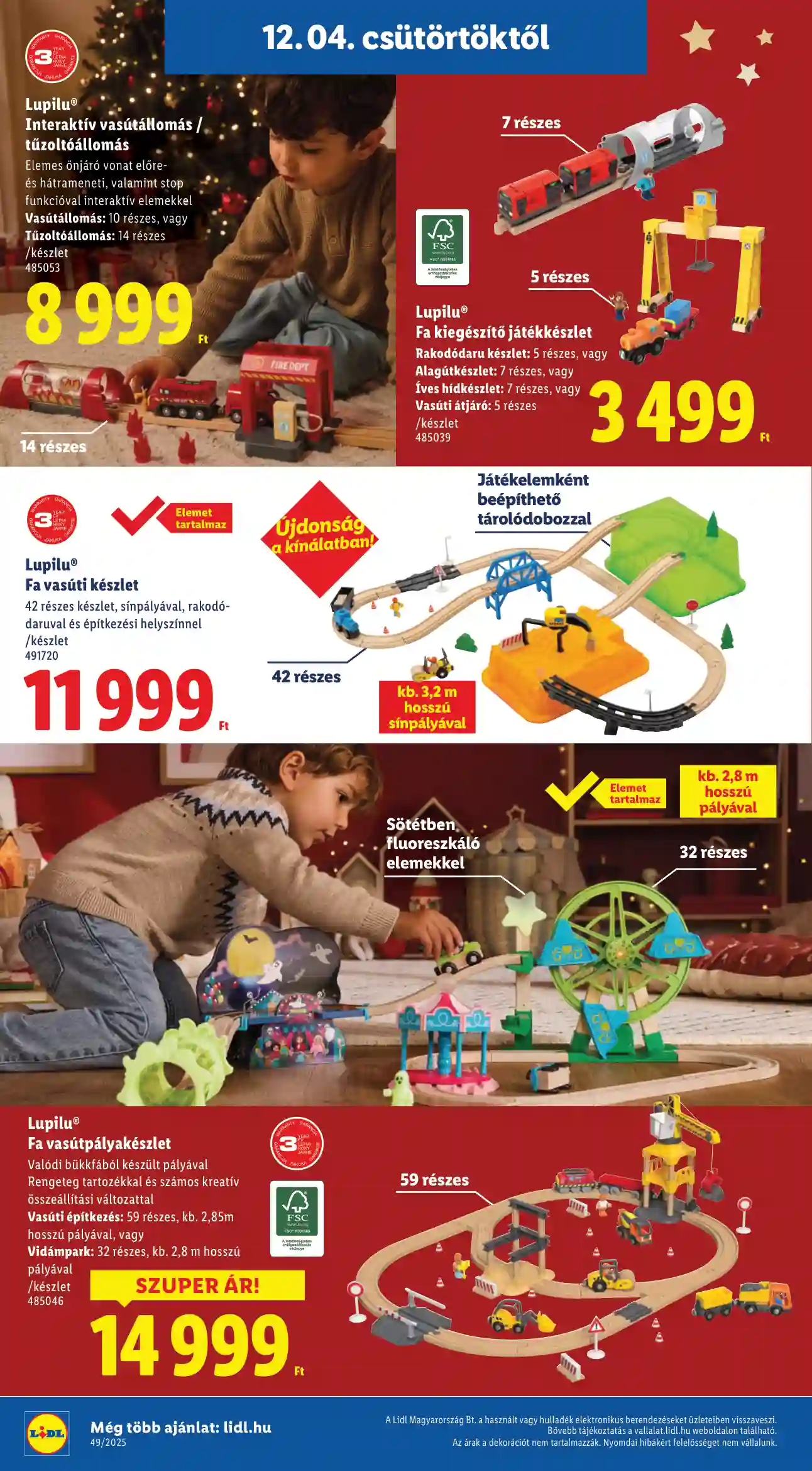 Lidl akciós újság 49. hét (Érvényes 12.04-től) (22 oldal)