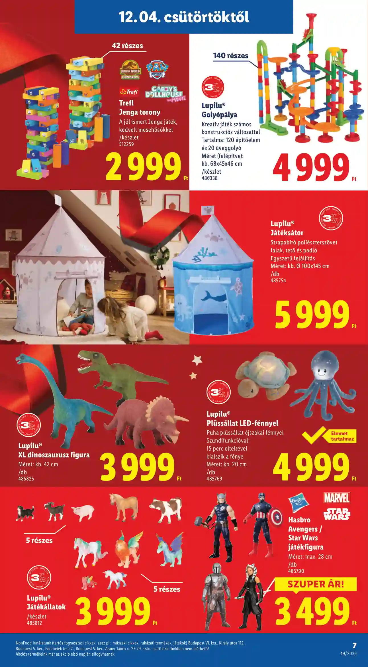 Lidl akciós újság 49. hét (Érvényes 12.04-től) (25 oldal)