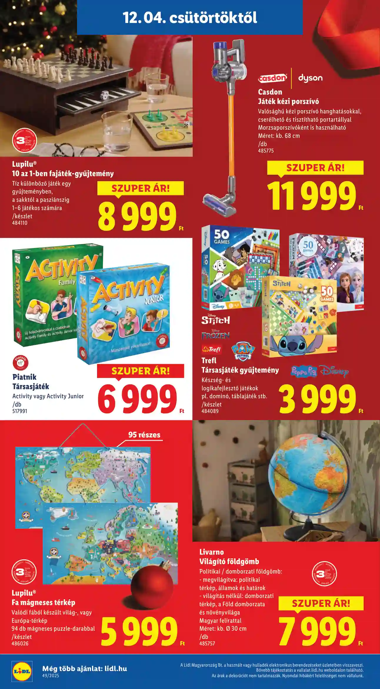Lidl akciós újság 49. hét (Érvényes 12.04-től) (26 oldal)