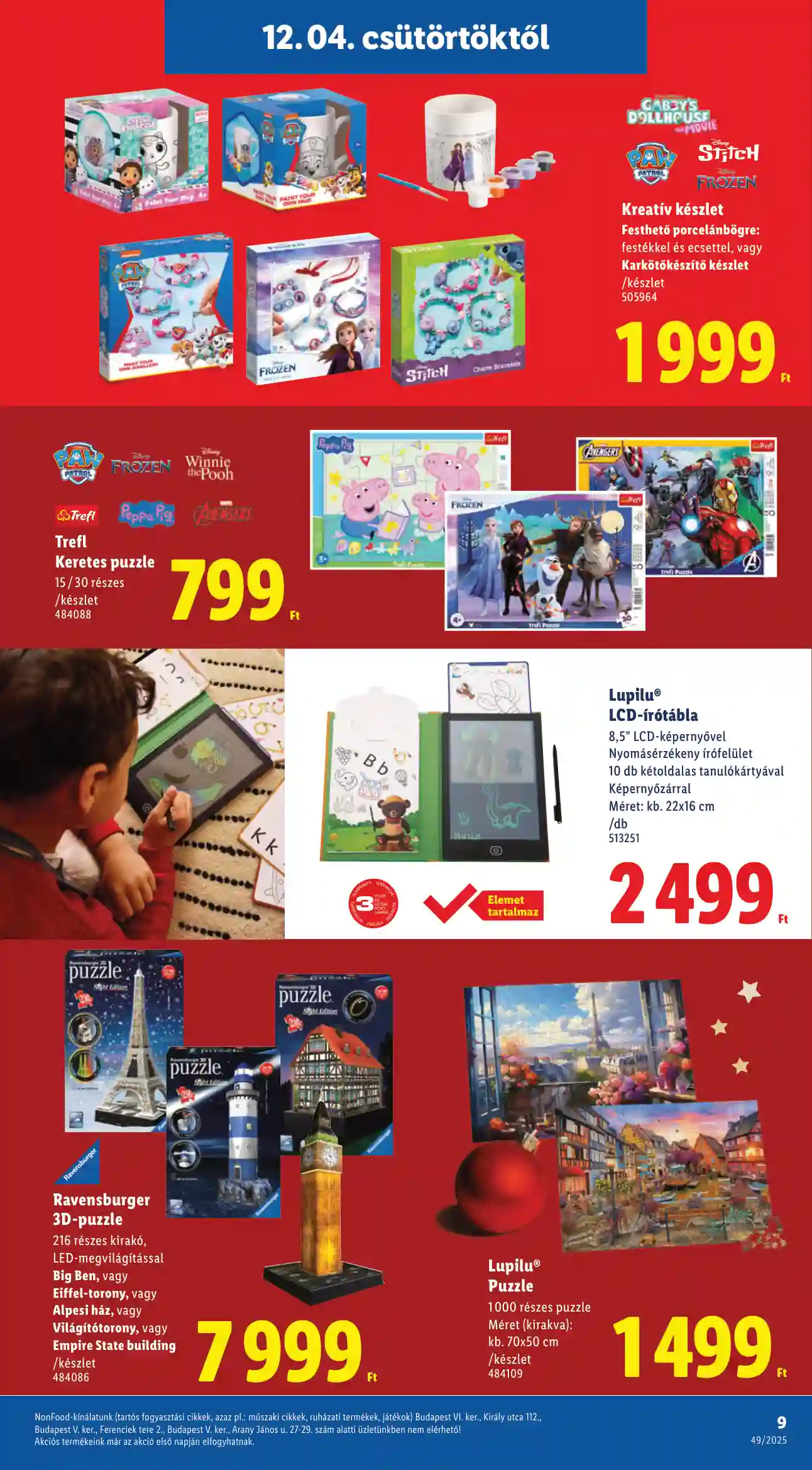 Lidl akciós újság 49. hét (Érvényes 12.04-től) (27 oldal)